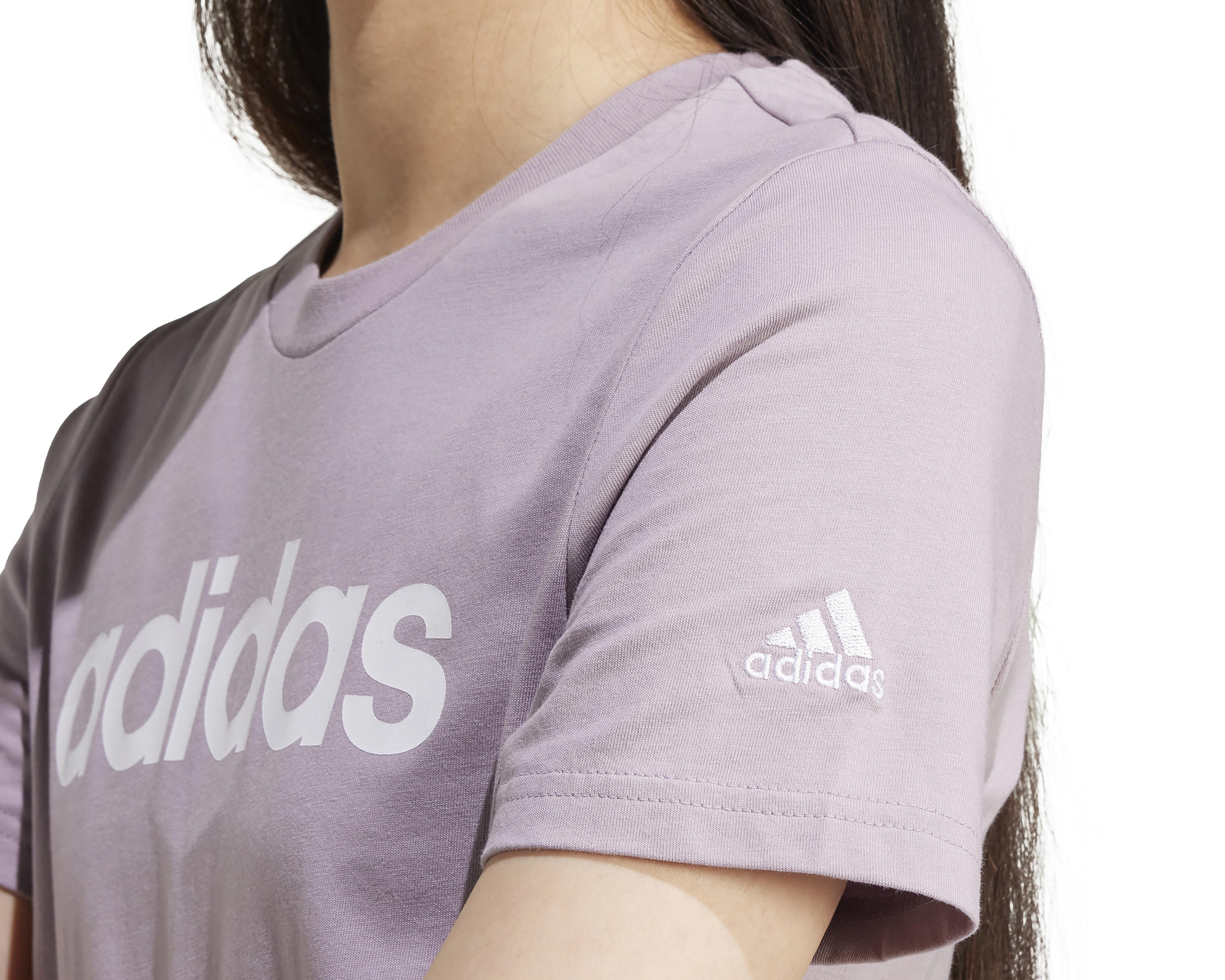 Foto 6 pulgar | Playera de Entrenamiento Adidas Essentials Slim Logo para Mujer