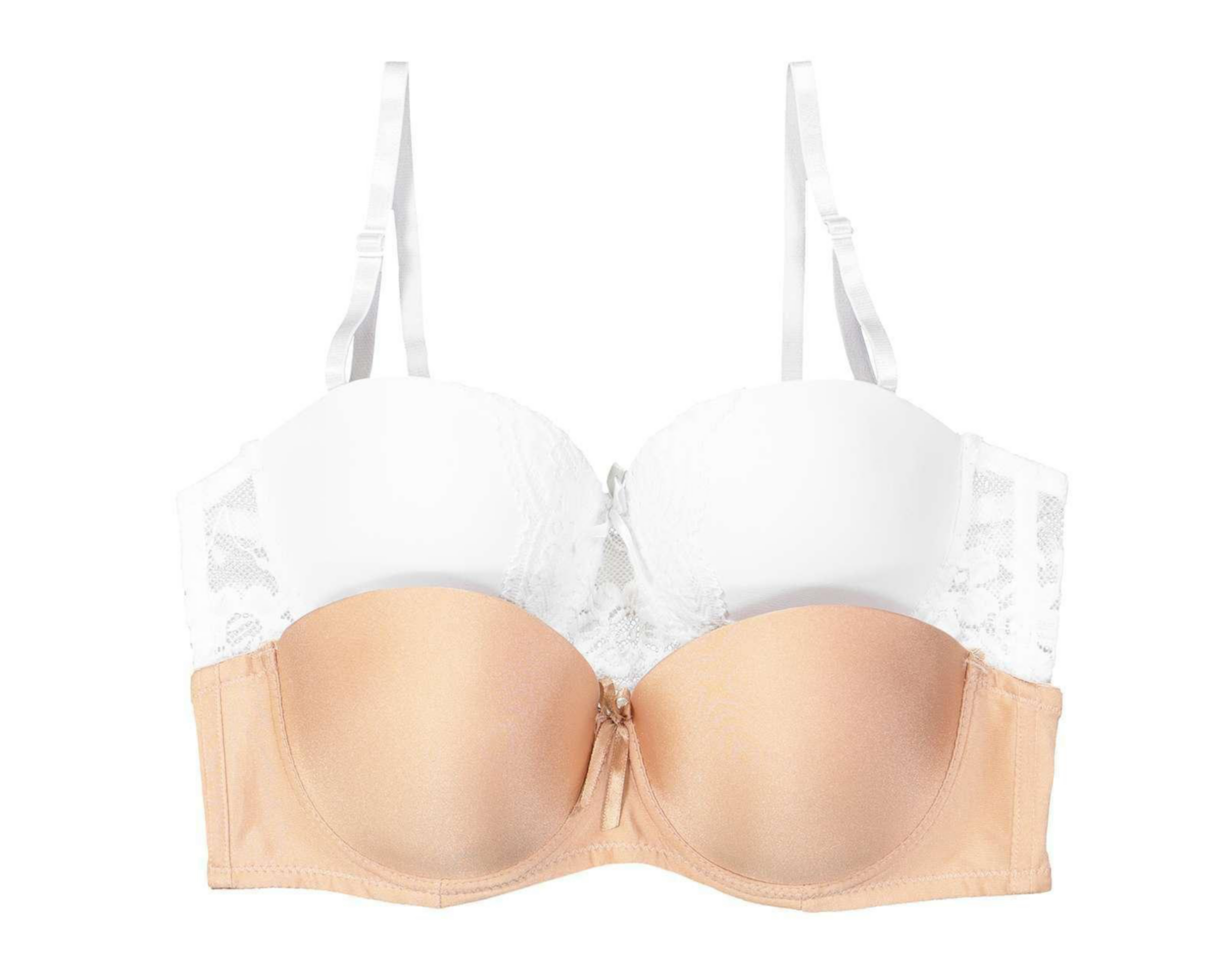 Foto 2 pulgar | Brasier Strapless Rosy Gold con Varilla 2 Pack