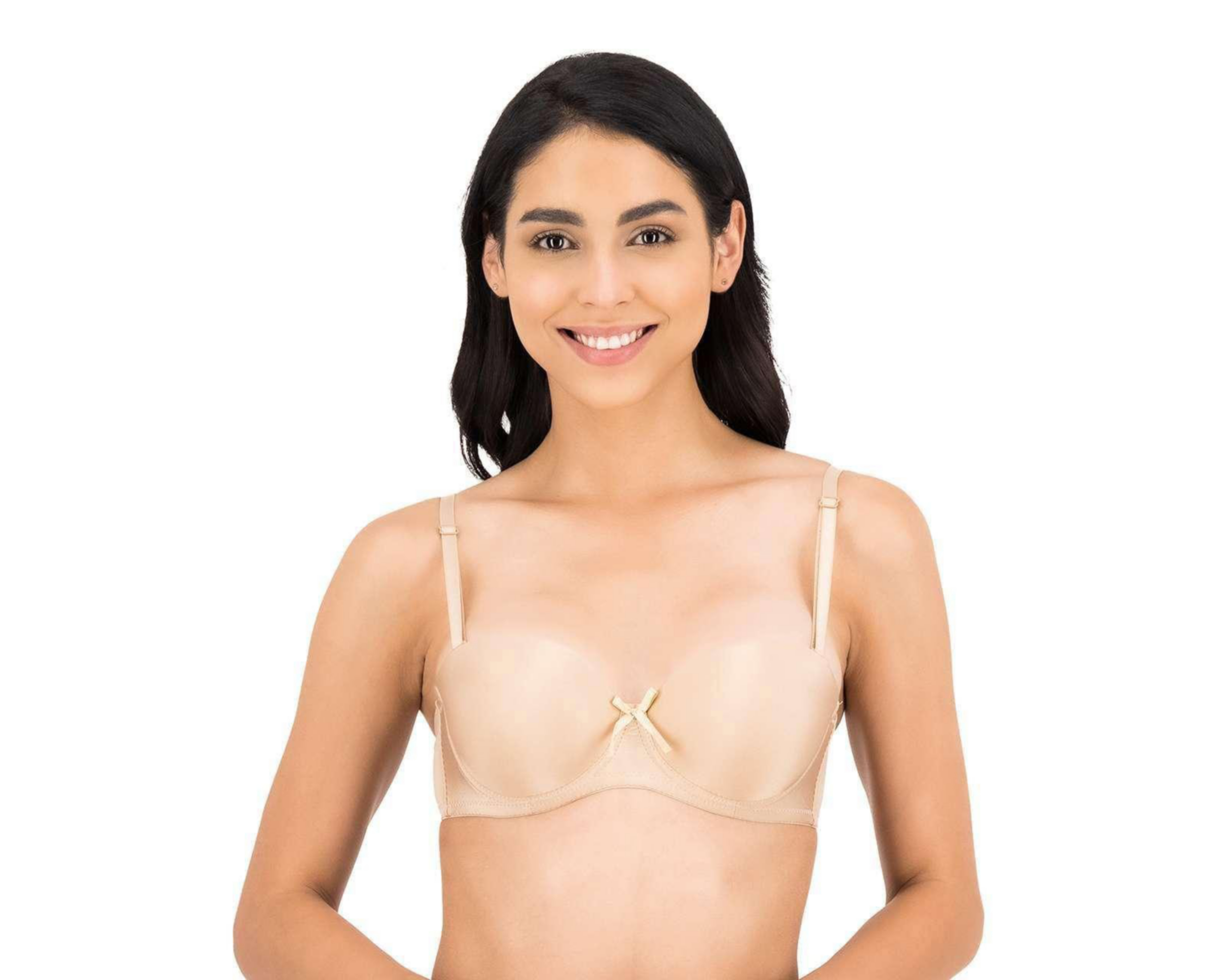 Foto 3 pulgar | Brasier Strapless Rosy Gold con Varilla para Mujer 2 Pack