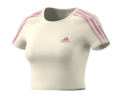 Foto 2 | Playera de Entrenamiento Adidas Corta para Mujer