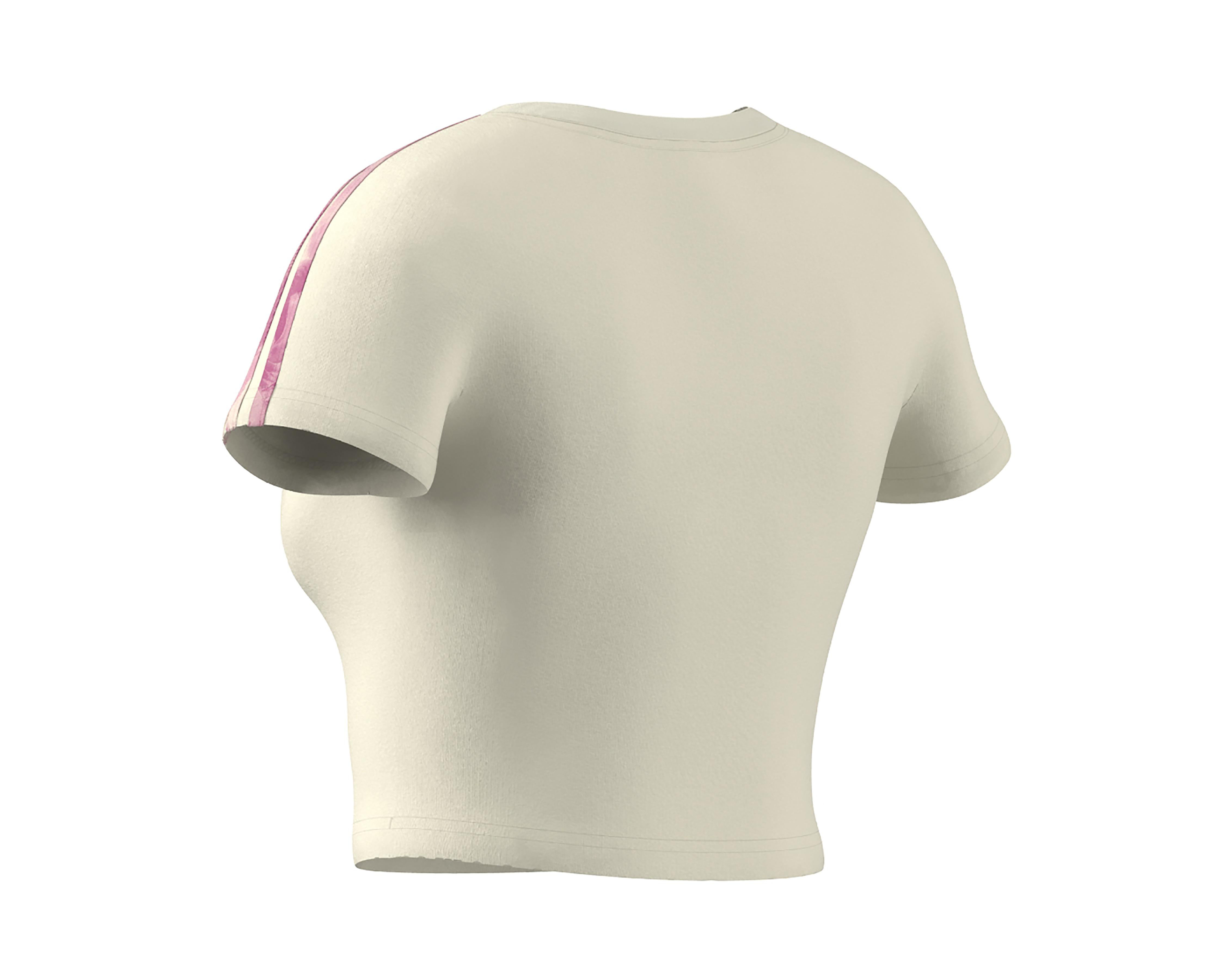Foto 5 pulgar | Playera de Entrenamiento Adidas Corta para Mujer