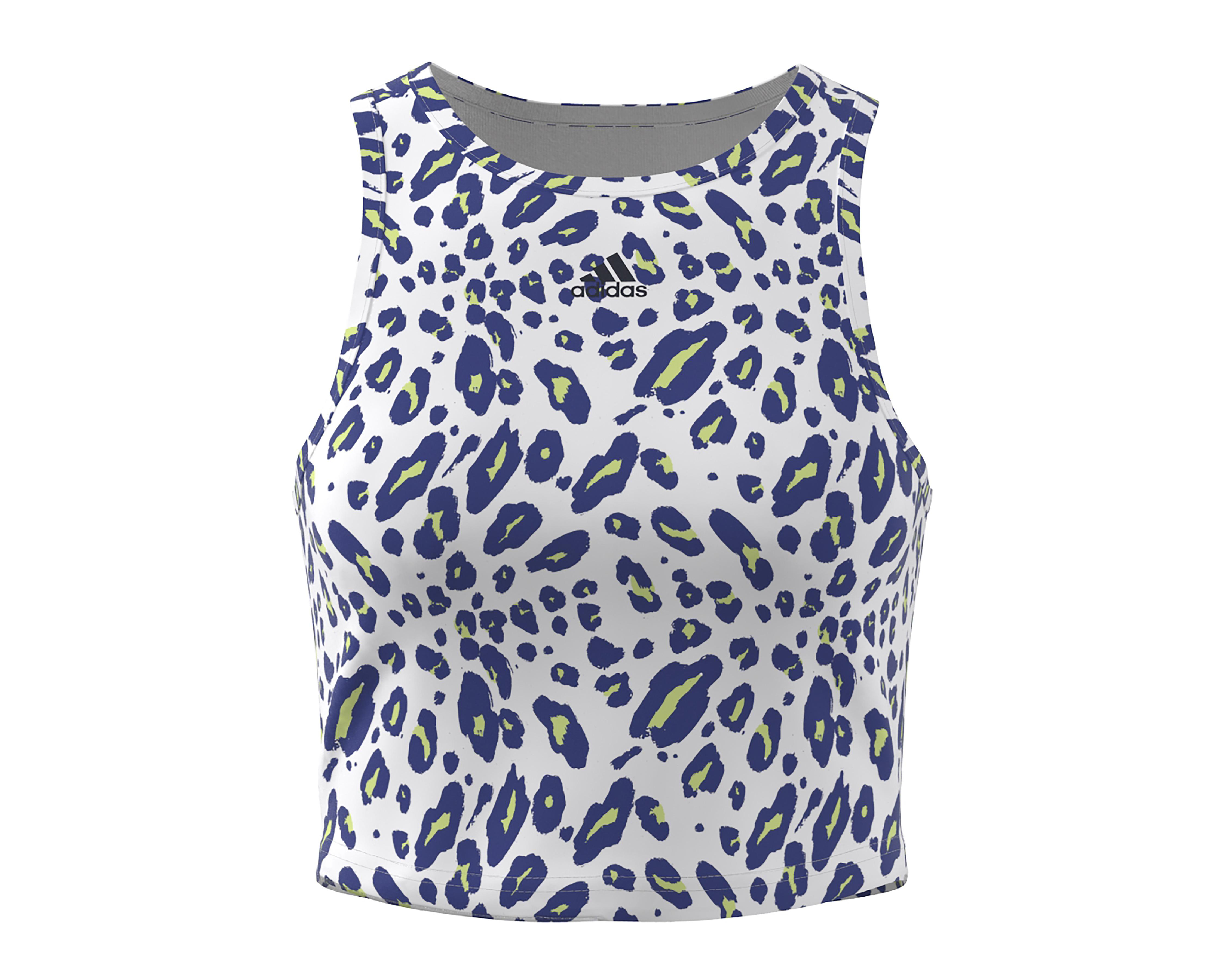 Foto 2 pulgar | Playera de Entrenamiento Adidas Animal Print para Mujer