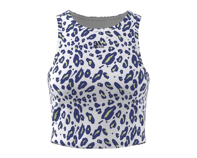 Foto 1 | Playera de Entrenamiento Adidas Animal Print para Mujer