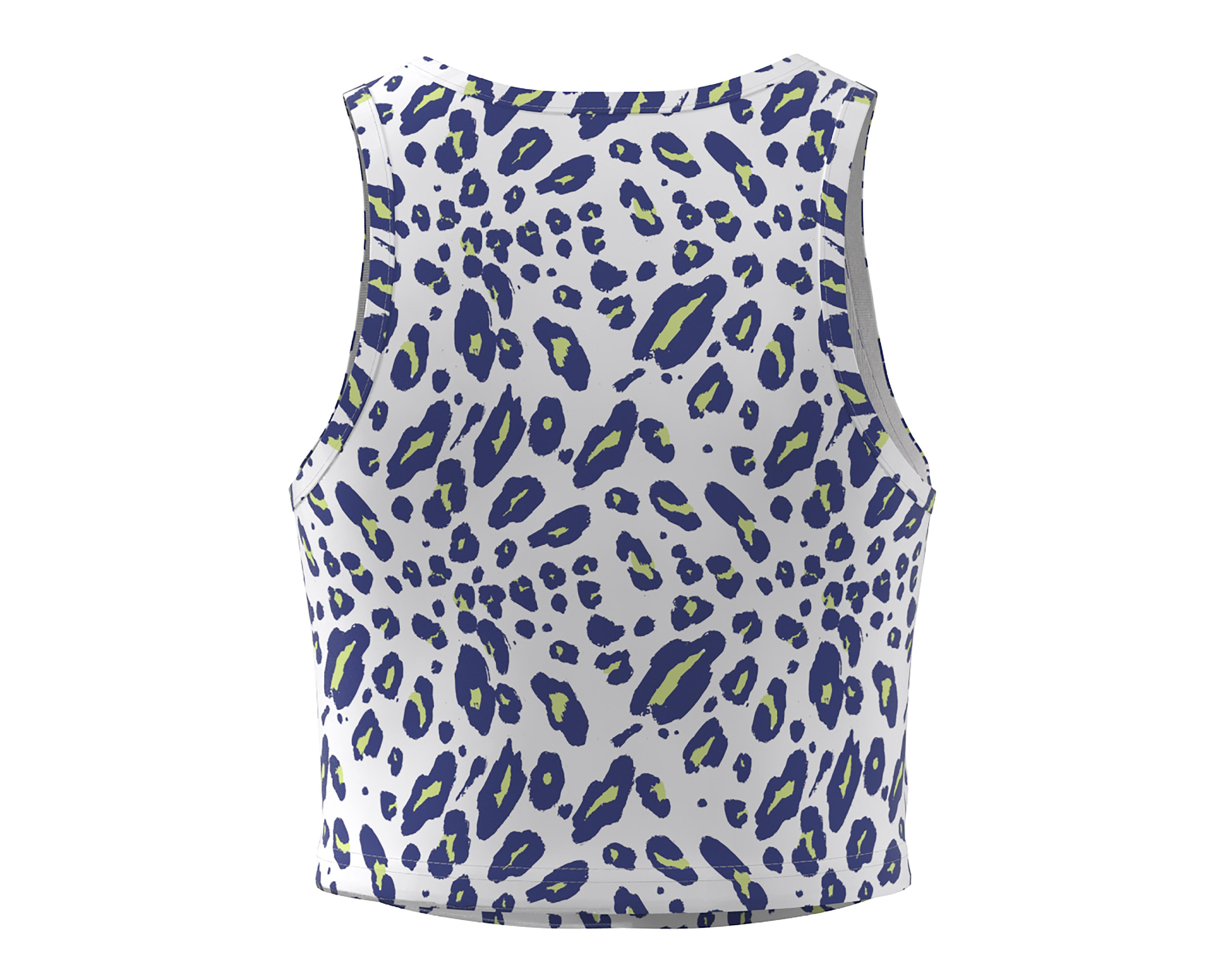 Foto 5 pulgar | Playera de Entrenamiento Adidas Animal Print para Mujer