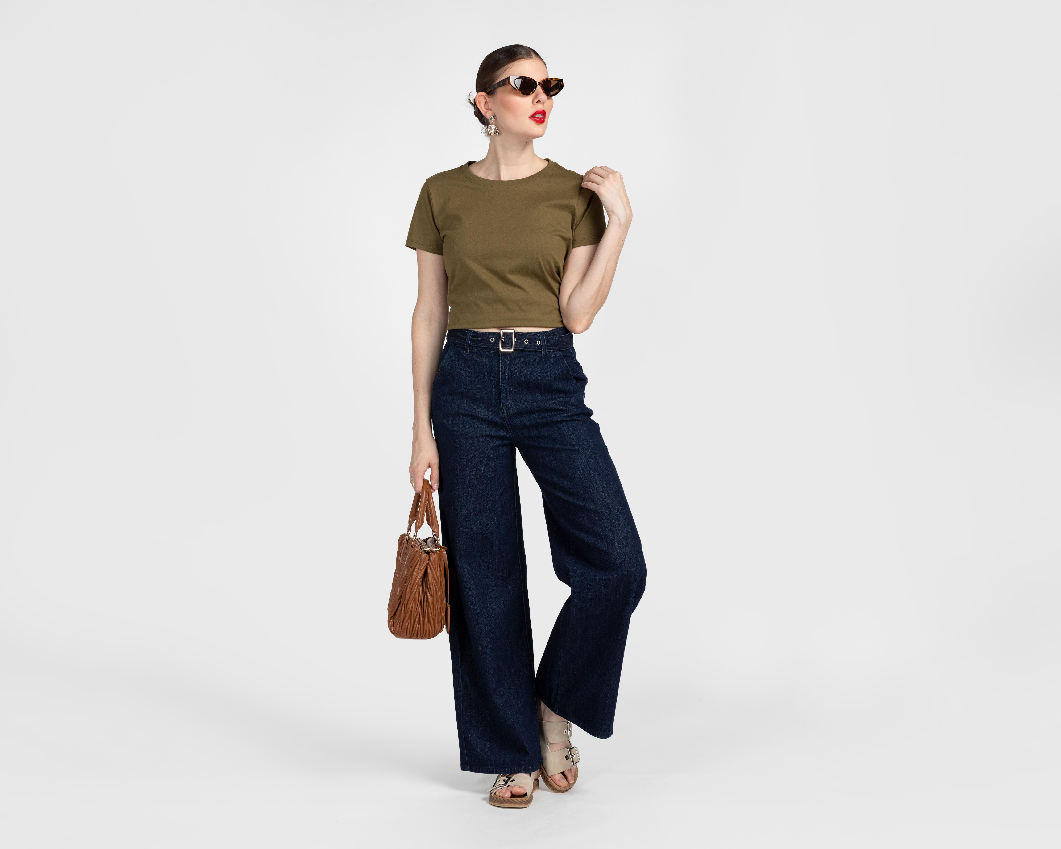 Foto 2 | Jeans Wide Leg Sahara para Mujer