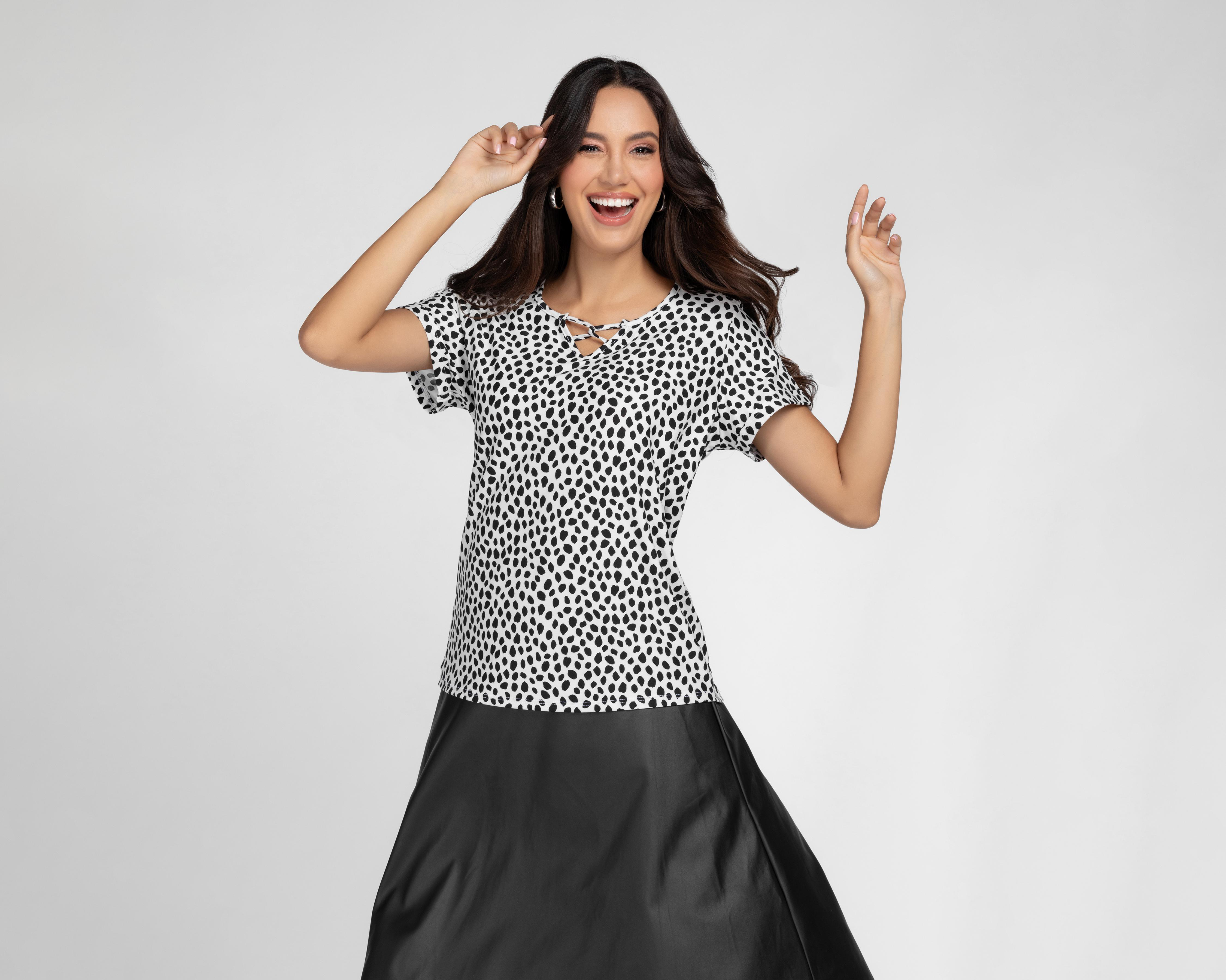 Blusa Sahara Animal Print para Mujer