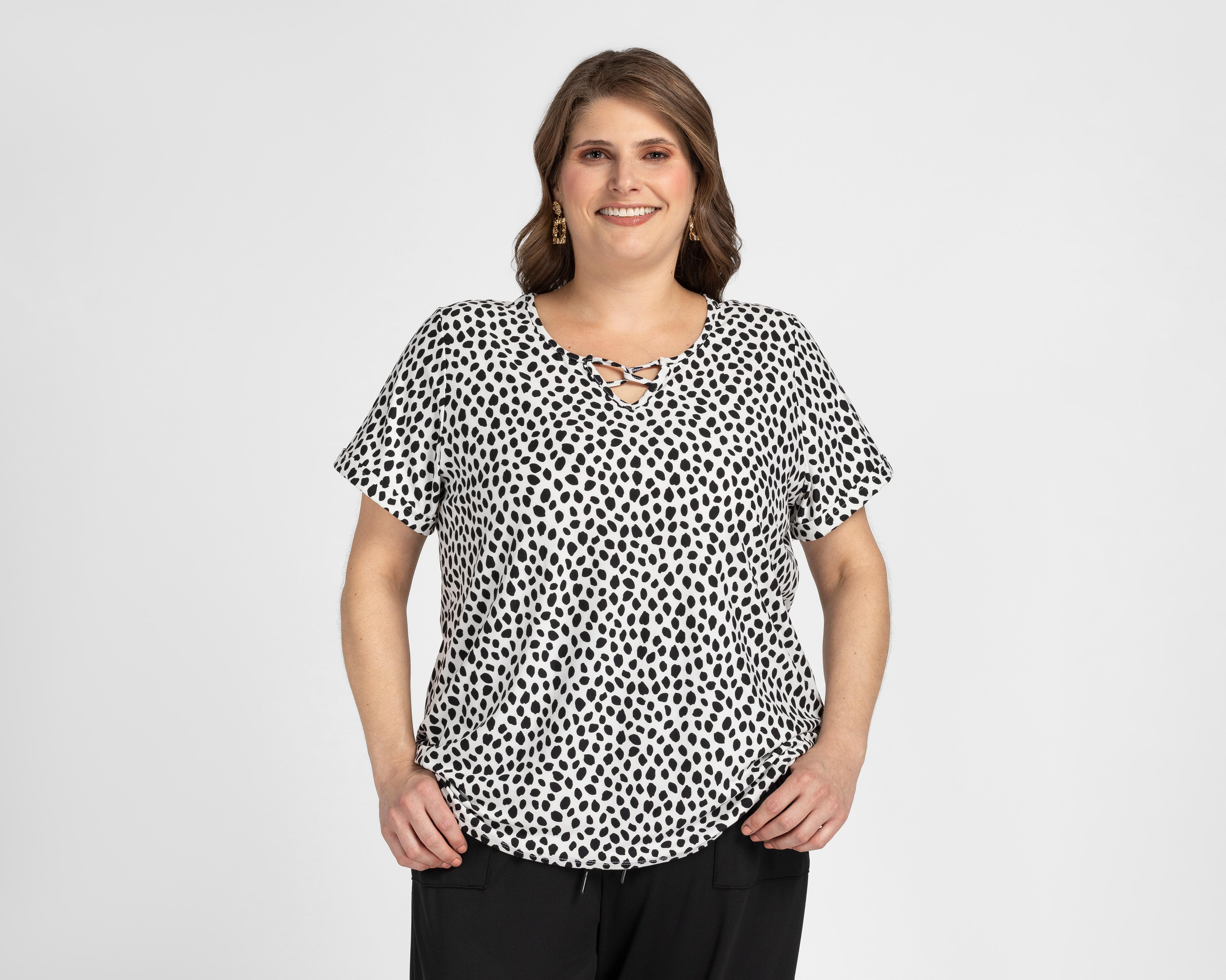 Foto 4 | Blusa Sahara Animal Print para Mujer