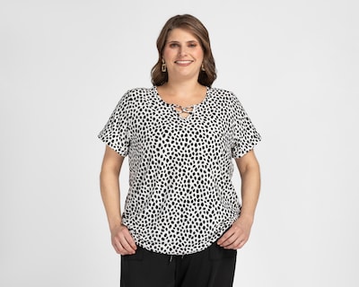 Foto 4 | Blusa Sahara Animal Print para Mujer