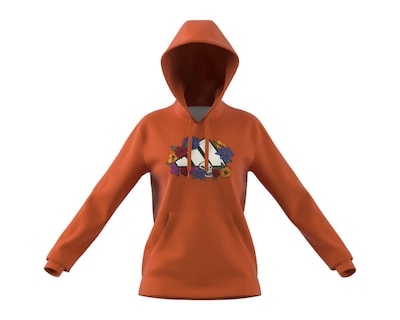 Foto 1 | Sudadera con Capucha Adidas para Mujer