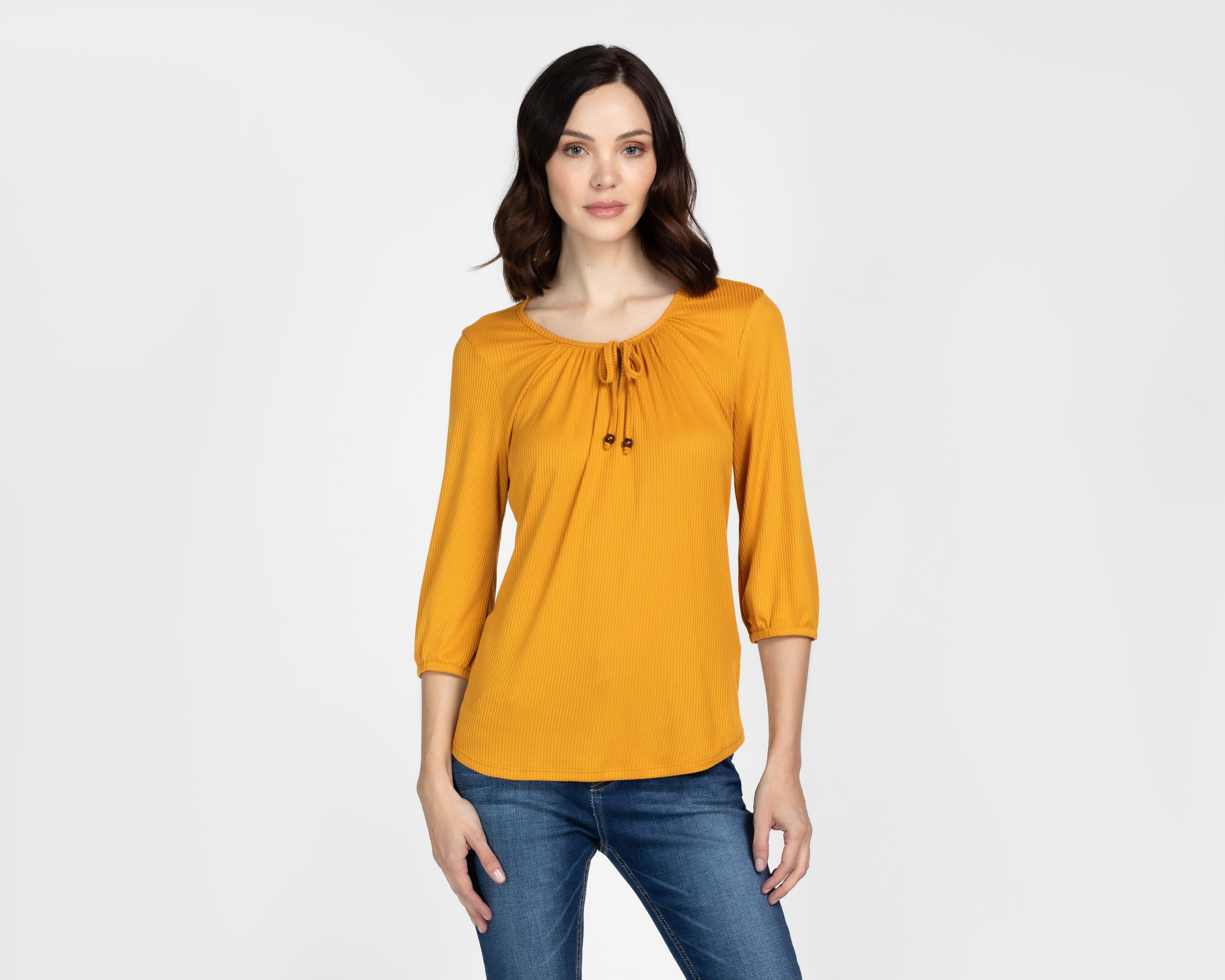 Blusa Sahara Mostaza para Mujer