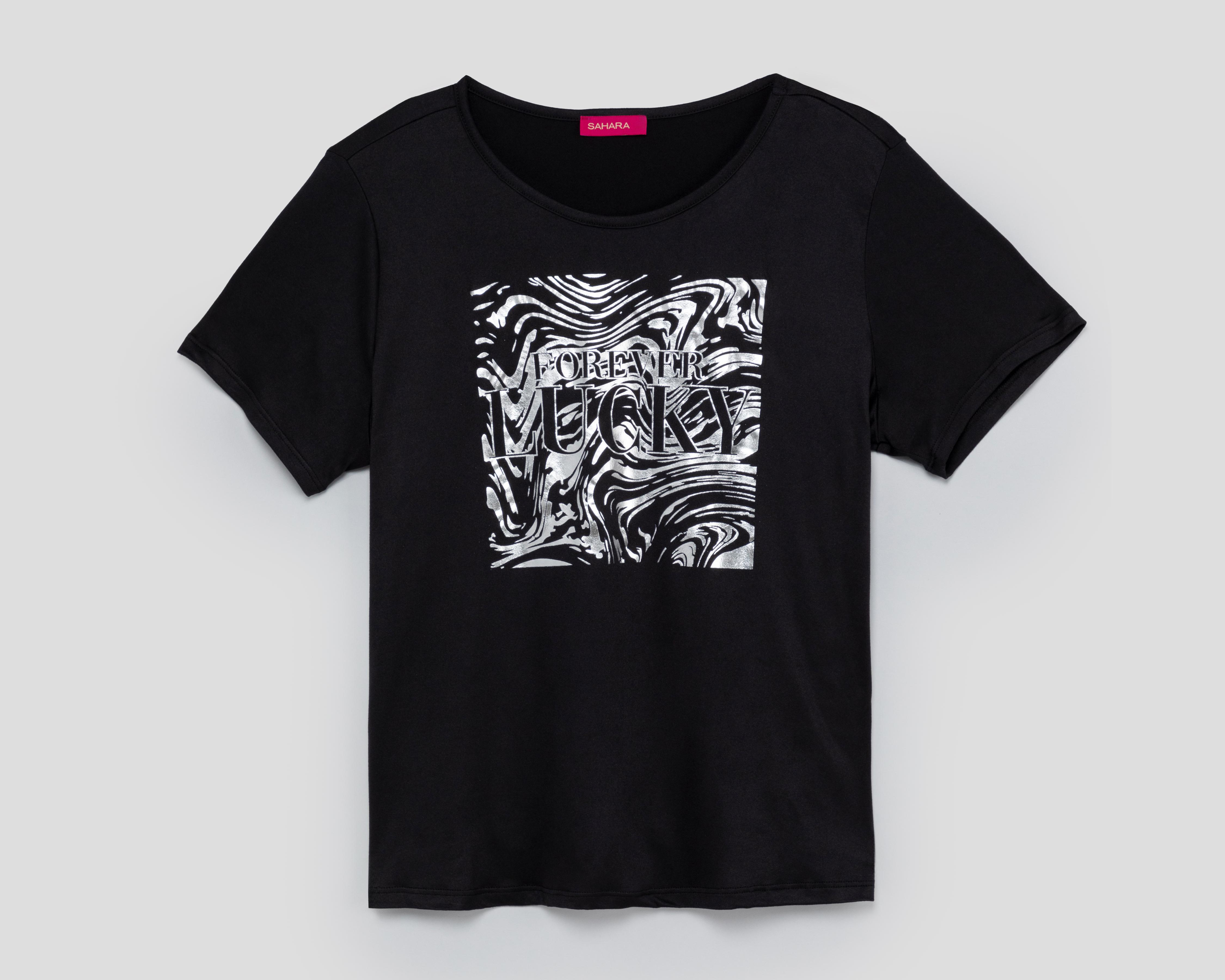 Foto 2 pulgar | Playera Sahara con Estampado para Mujer