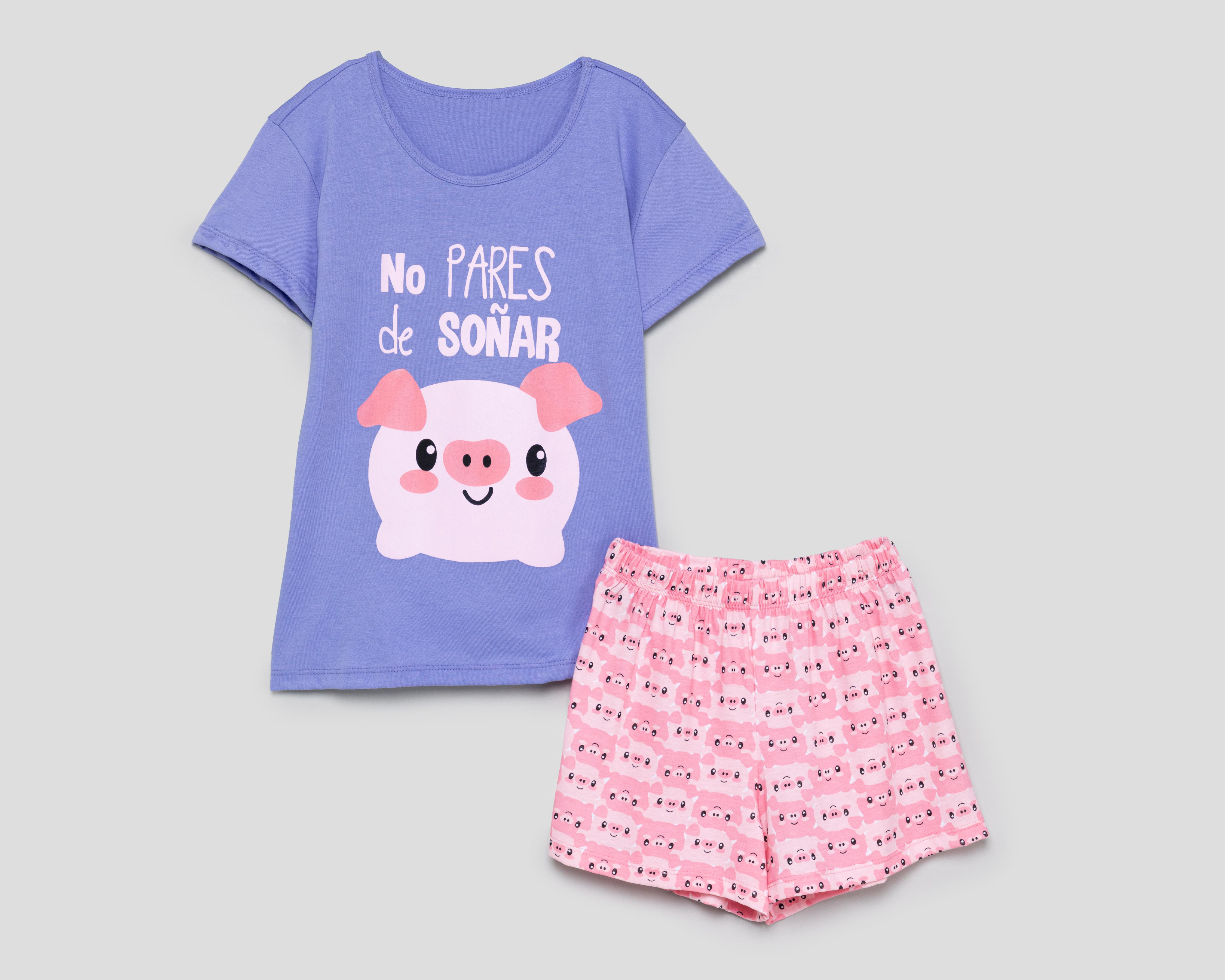 Foto 1 | Pijama Lovest Estampada para Mujer