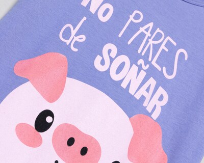 Foto 3 | Pijama Lovest Estampada para Mujer