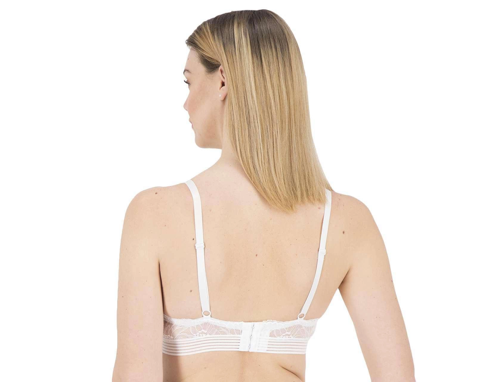 Foto 5 | Brasier con Encaje Beauty Secret Copa Completa 2 Pack