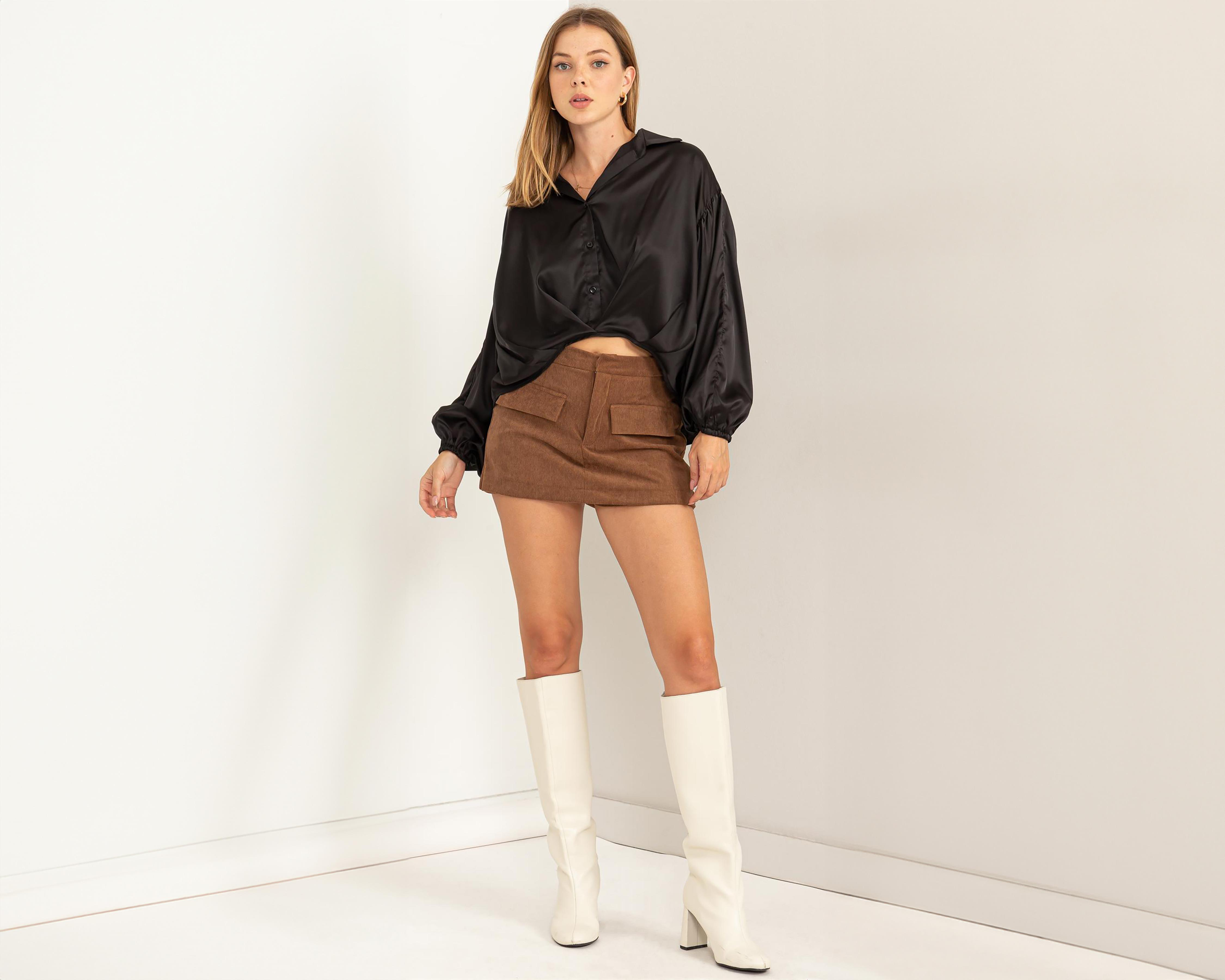 Foto 4 pulgar | Blusa Sahara Manga Larga para Mujer