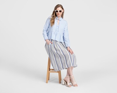 Foto 1 | Blusa Manga Larga Sahara para Mujer