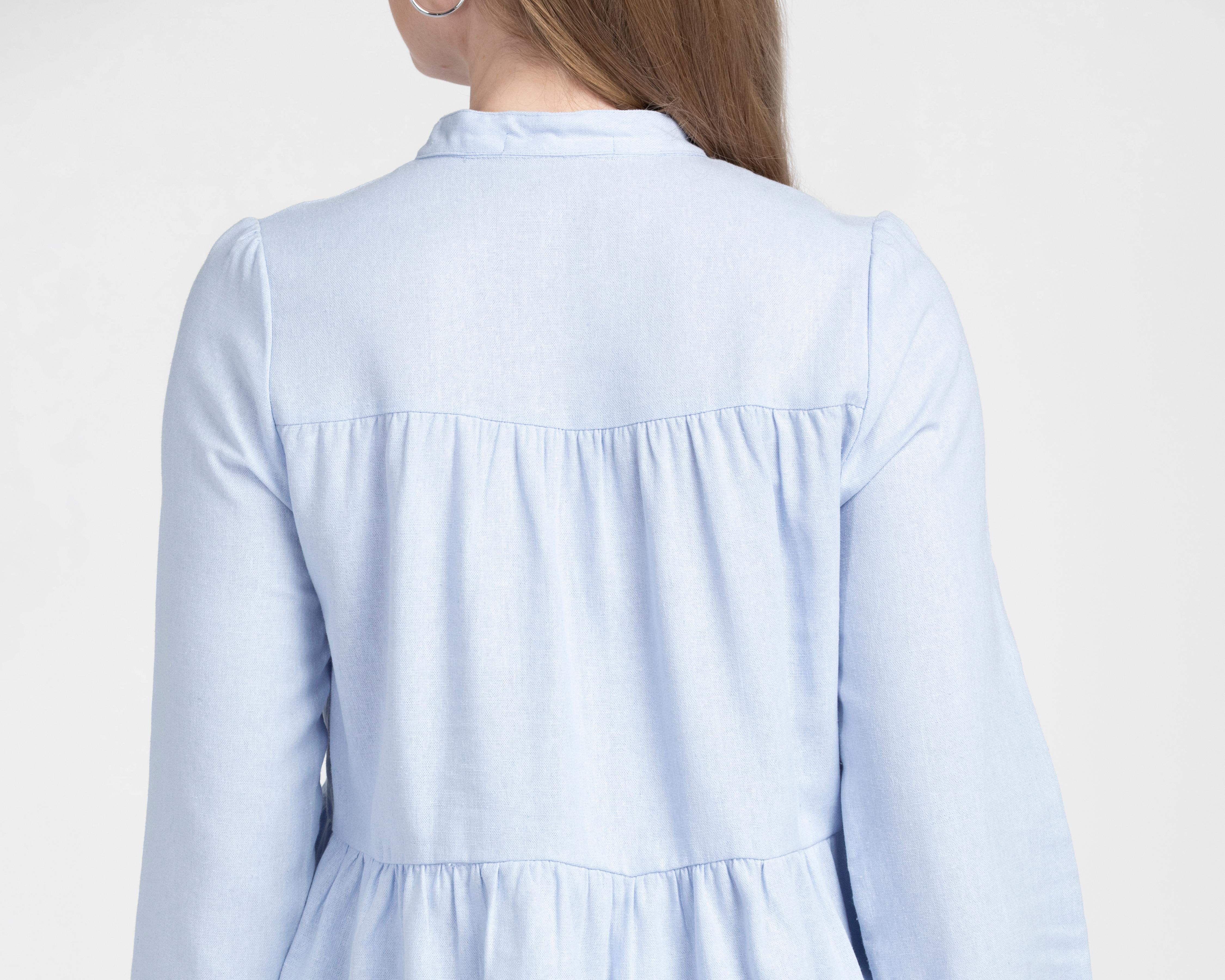 Foto 5 | Blusa Manga Larga Sahara para Mujer