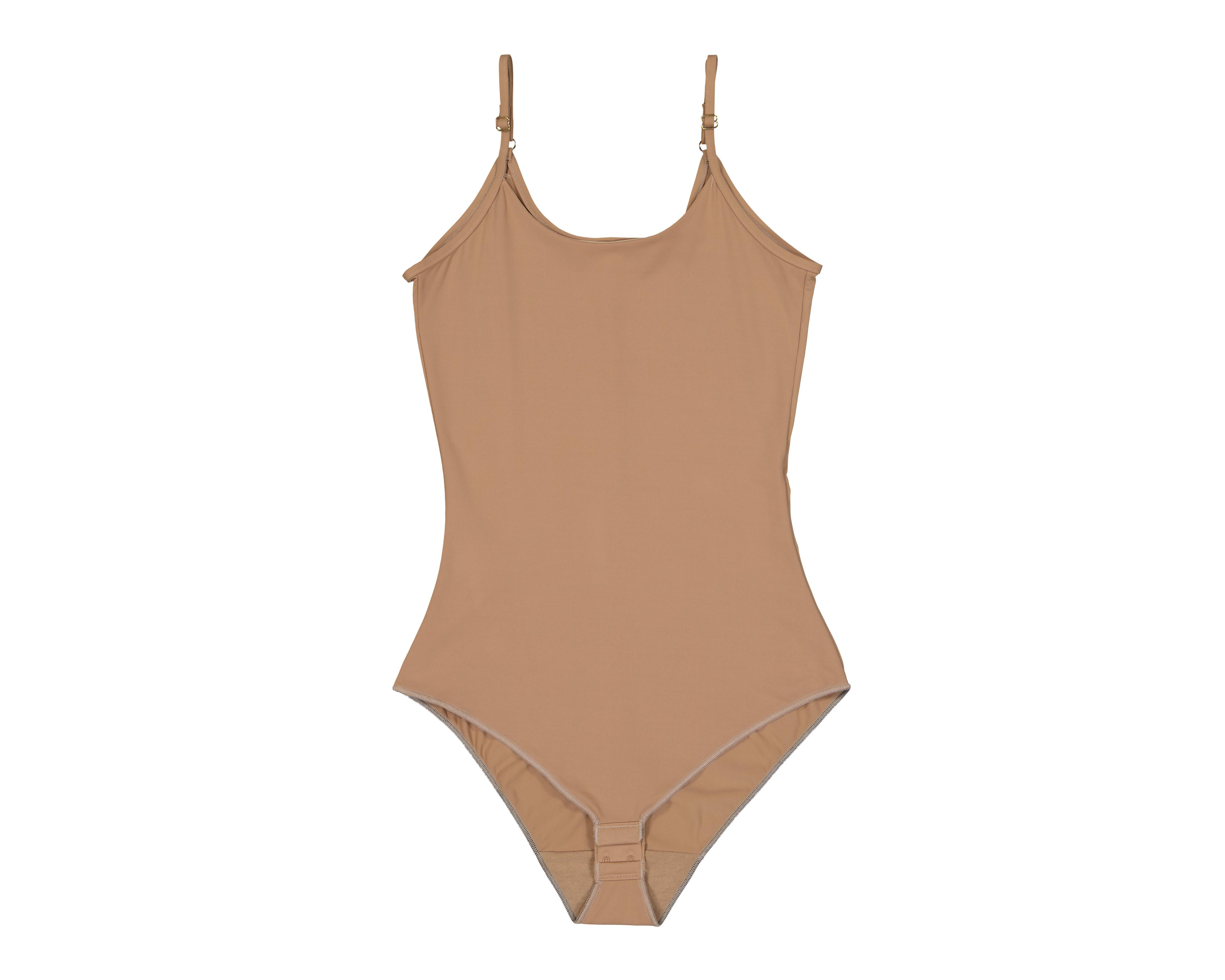 Body con Control Baja Compresión Ilusión con Broches para Mujer