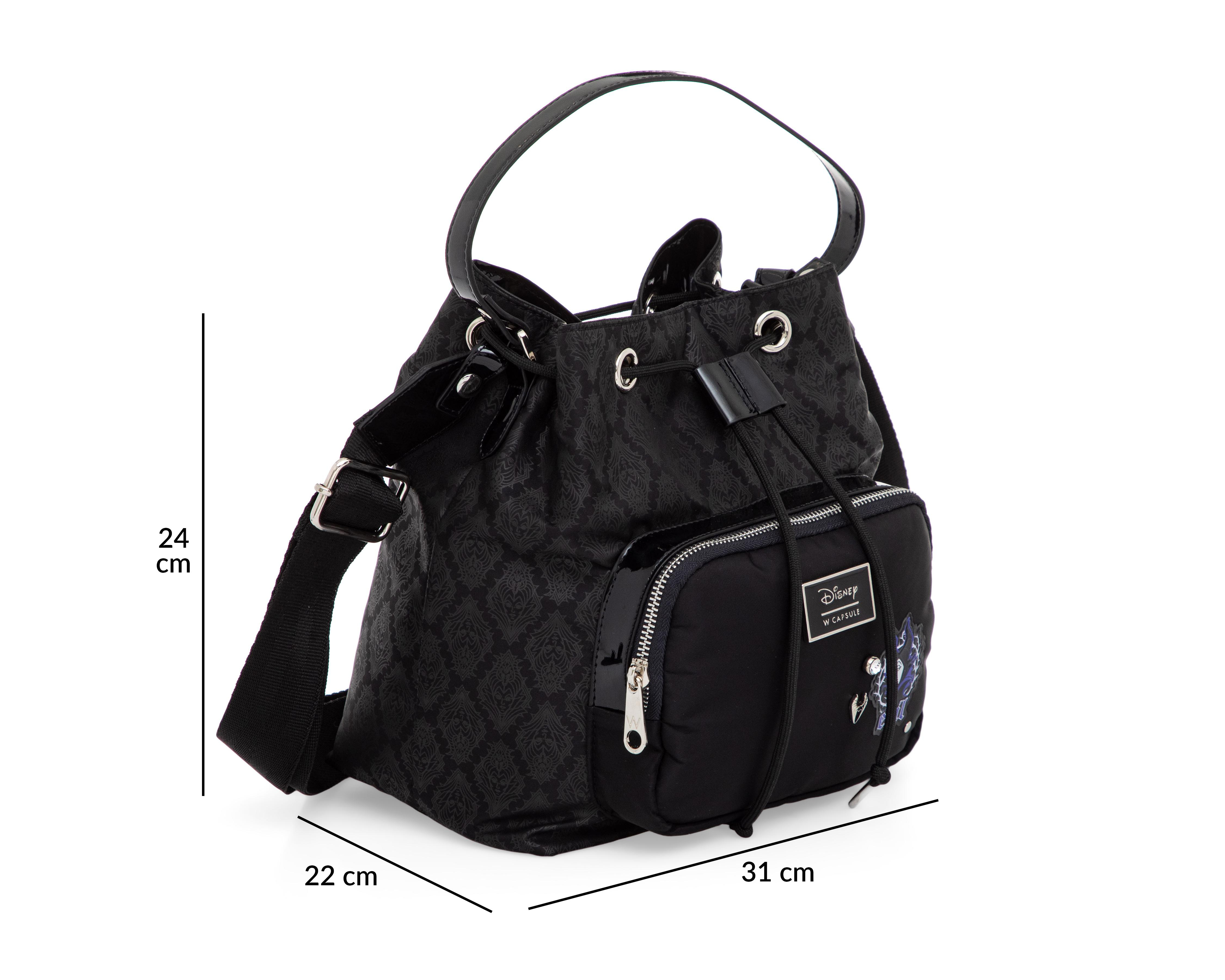 Foto 8 pulgar | Bolsa de Mano W Capsule Disney Negra