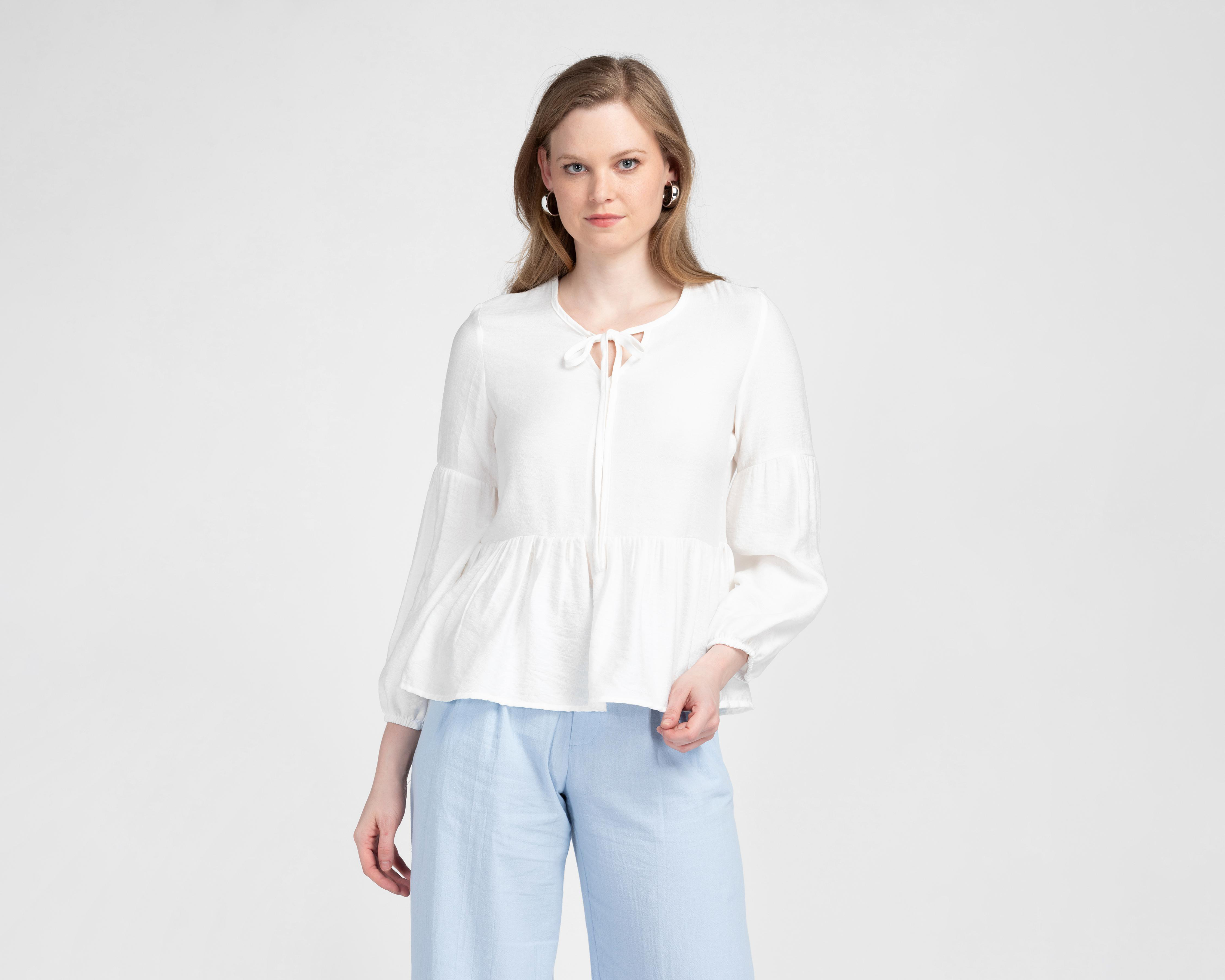 Foto 2 | Blusa Manga Larga Sahara para Mujer
