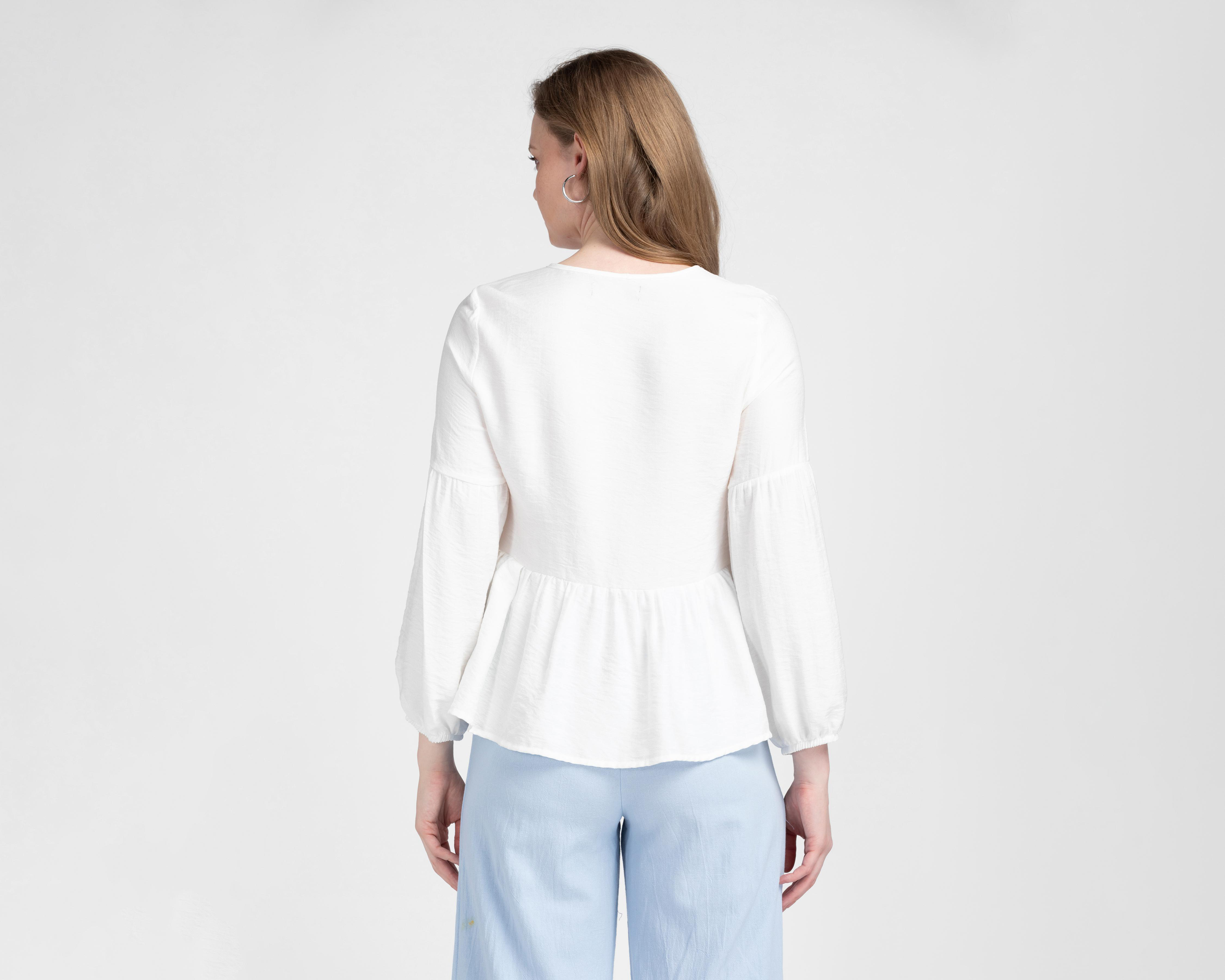 Foto 4 pulgar | Blusa Manga Larga Sahara para Mujer
