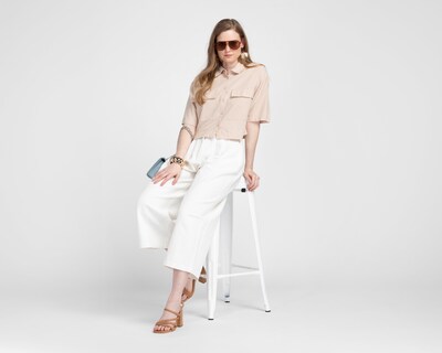Foto 1 | Blusa Manga Corta Sahara para Mujer