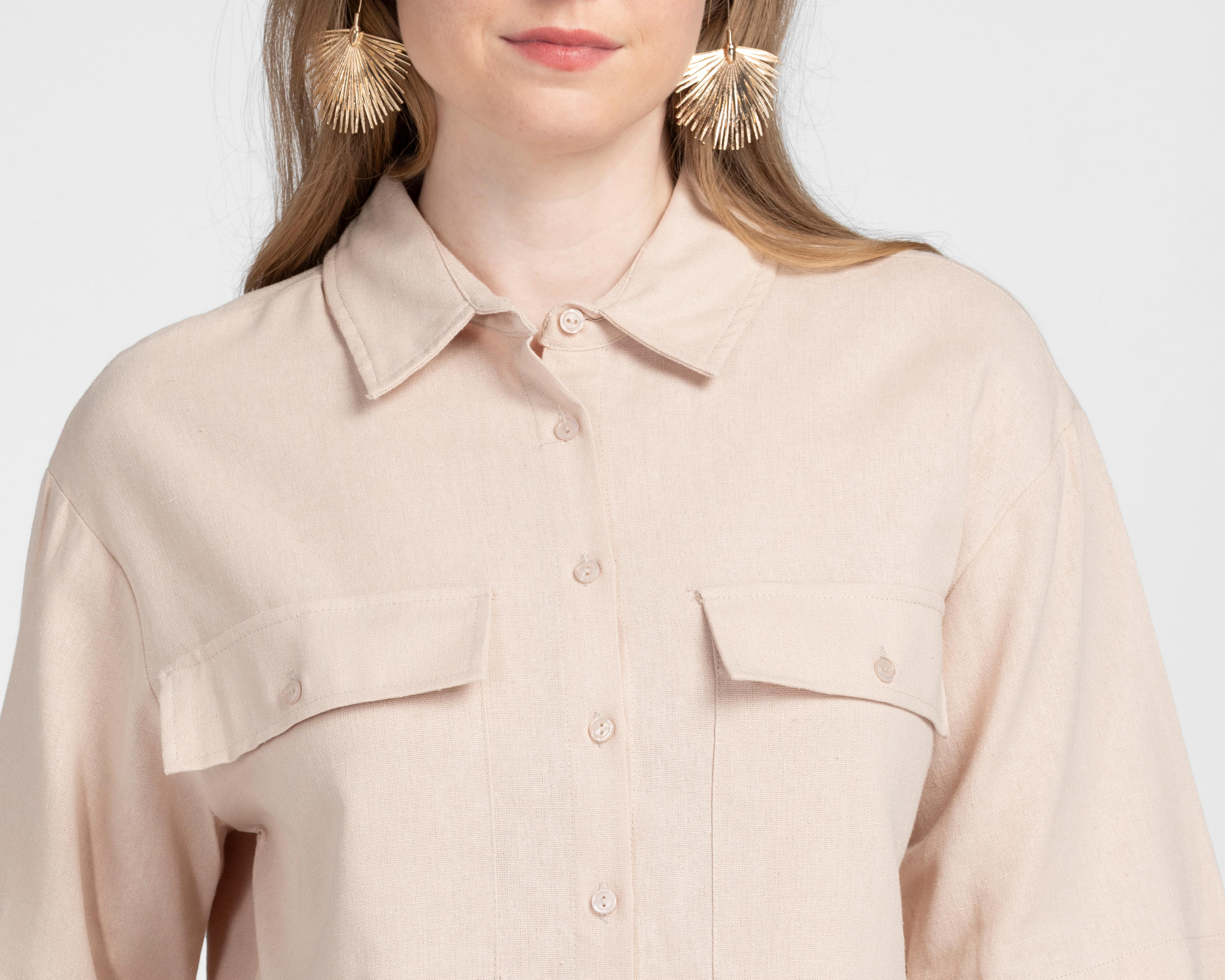 Foto 5 pulgar | Blusa Manga Corta Sahara para Mujer