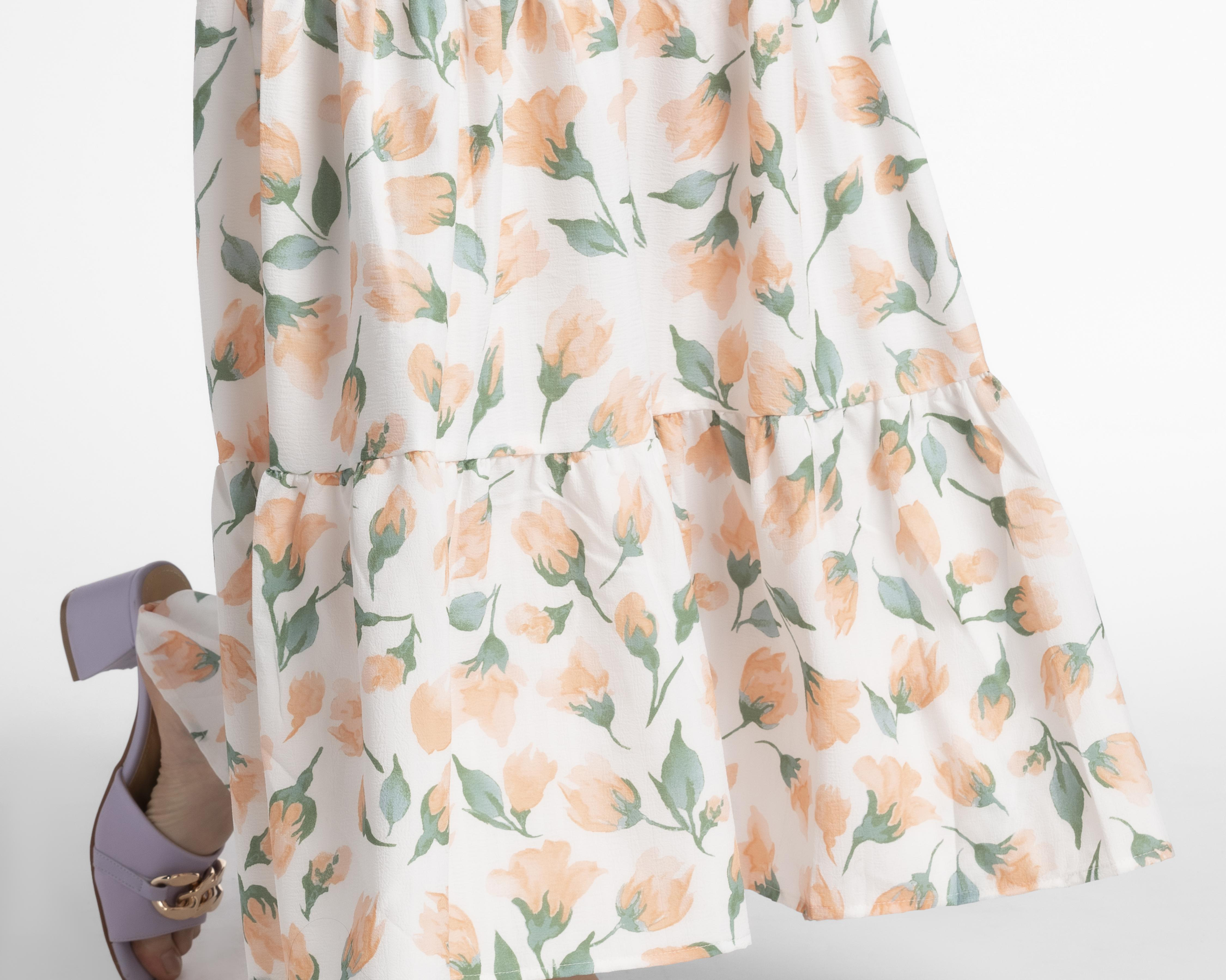 Foto 6 pulgar | Vestido HYFVE Casual Midi Floral