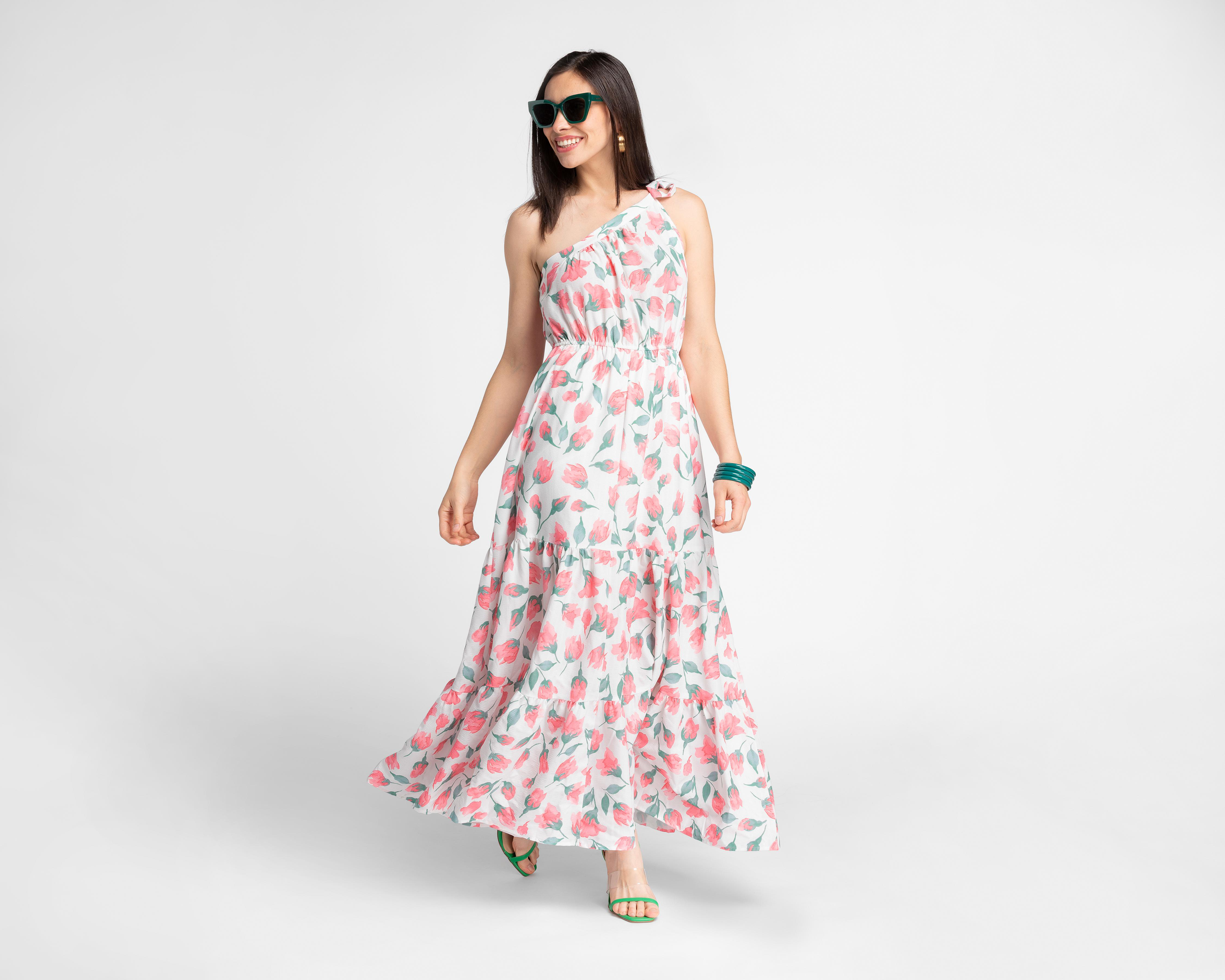 Vestido HYFVE Casual Midi Floral