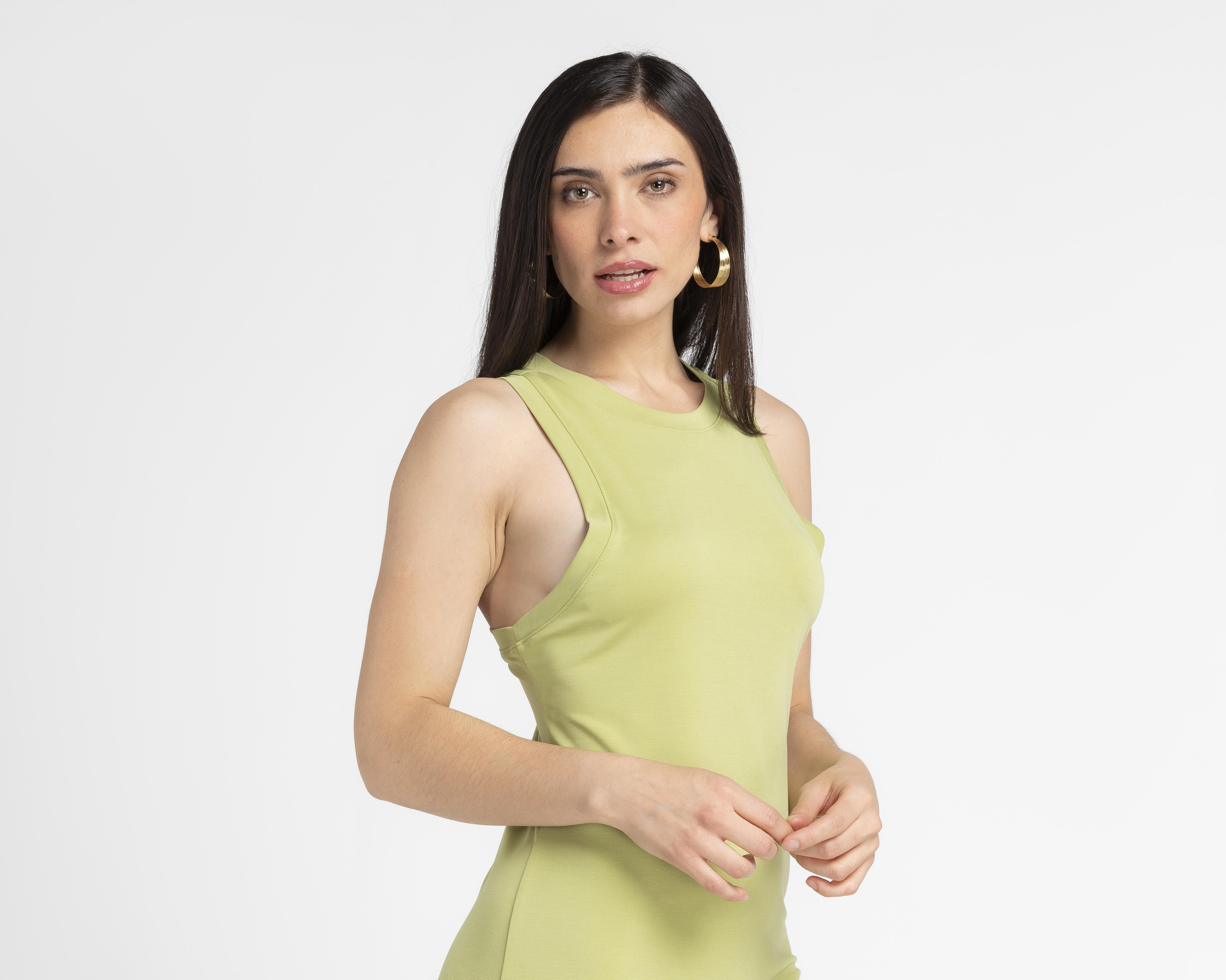 Foto 5 pulgar | Vestido Double Zero Casual Midi con Abertura