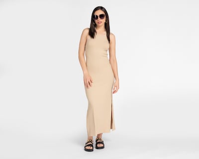 Foto 2 | Vestido Double Zero Casual Midi Cuello Halter
