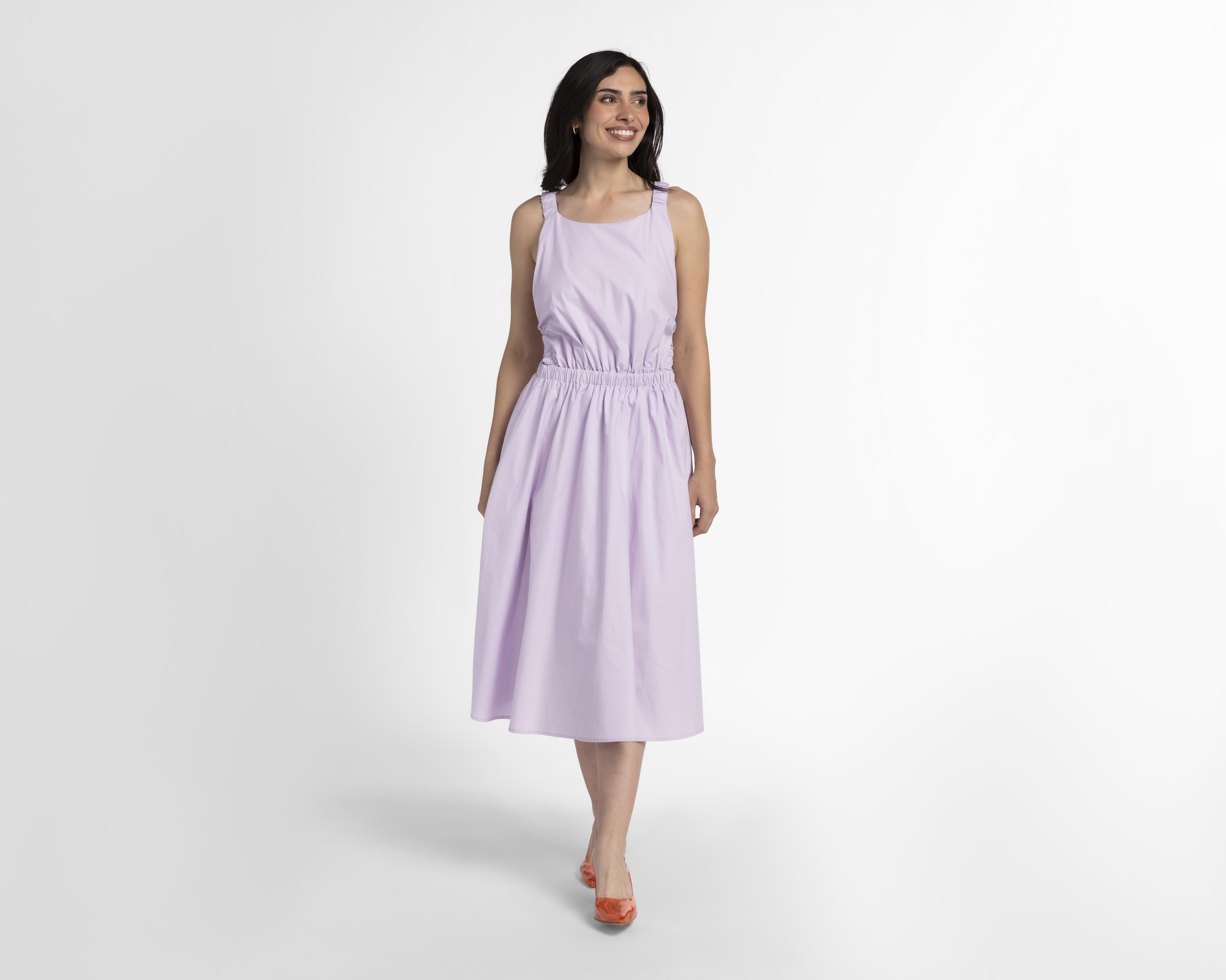 Foto 1 | Vestido HYFVE Casual Midi Lavanda