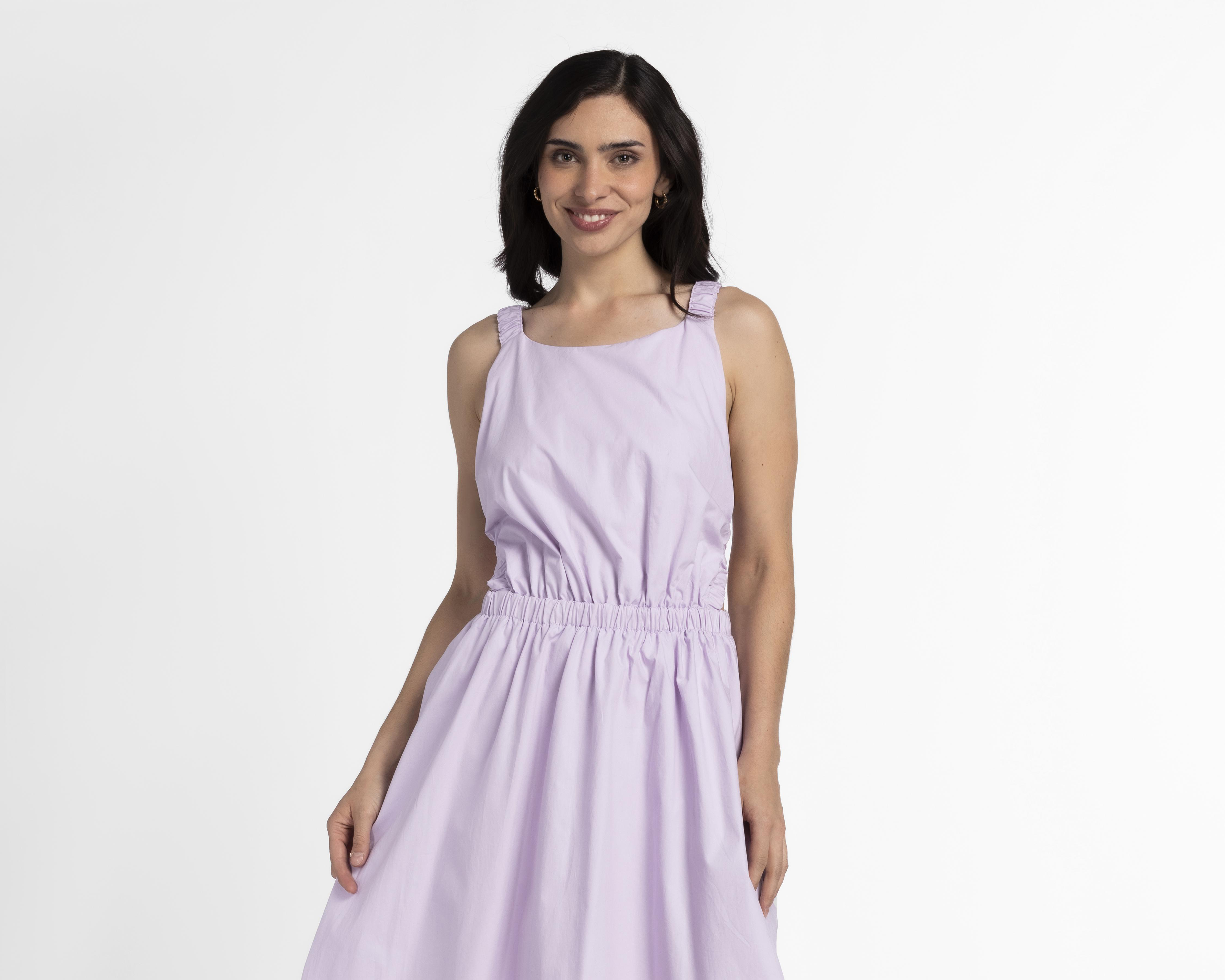Foto 5 pulgar | Vestido HYFVE Casual Midi Lavanda
