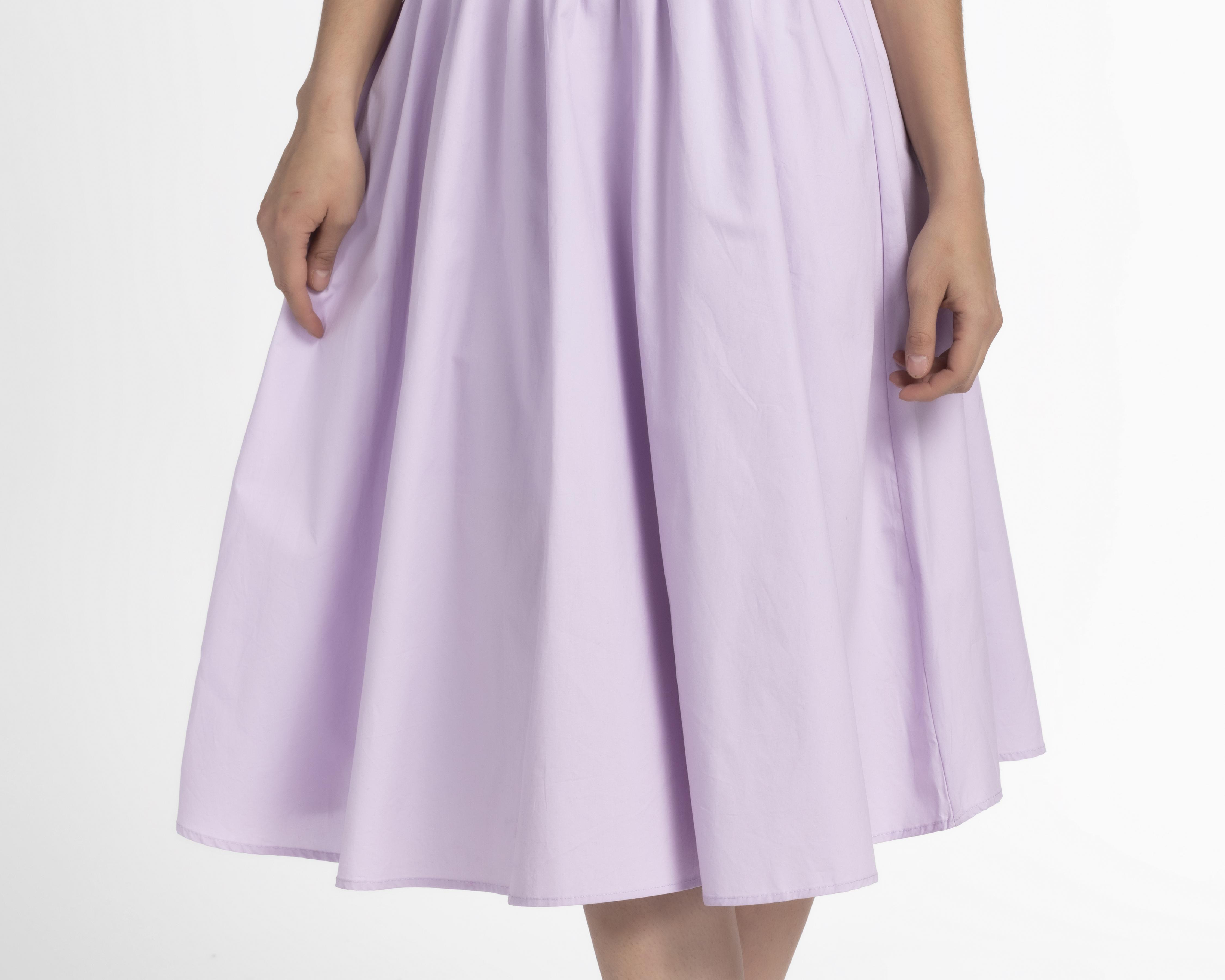 Foto 5 | Vestido HYFVE Casual Midi Lavanda