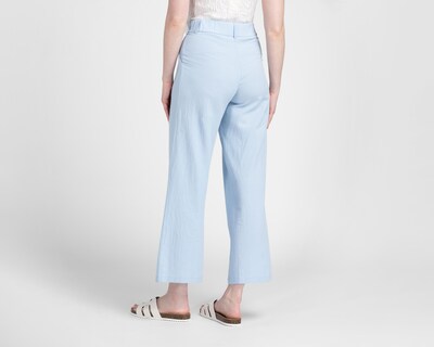 Foto 3 | Pantalón Ancho Sahara Azul para Mujer