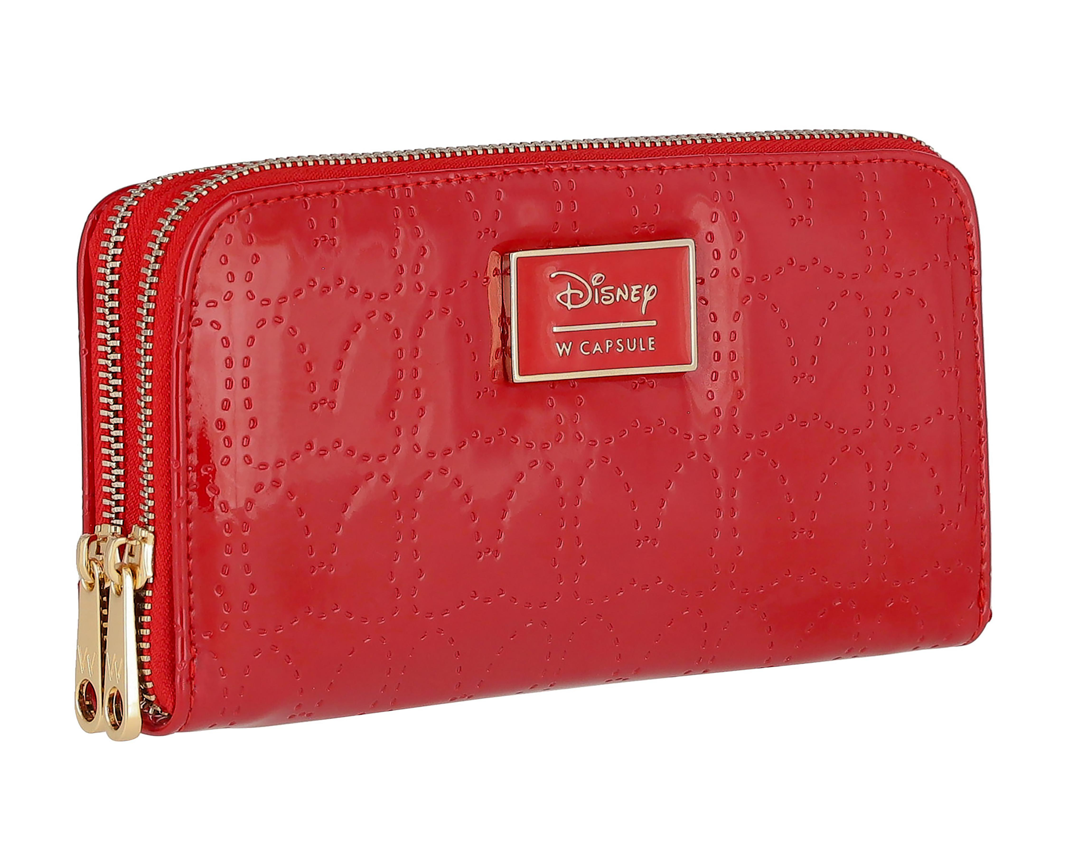 Foto 4 pulgar | Cartera para Mujer W Capsule Disney Minnie Mouse Roja