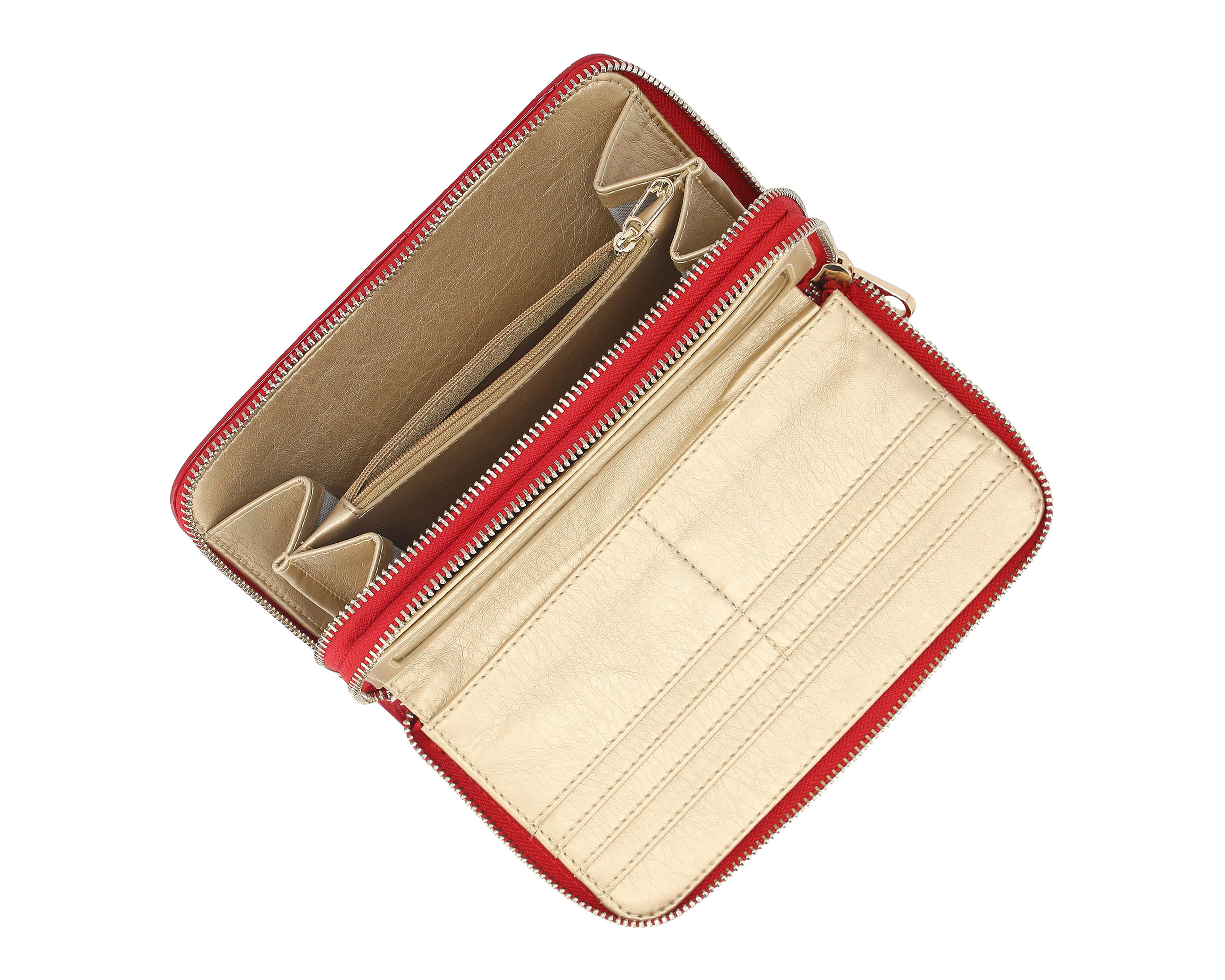 Foto 4 | Cartera para Mujer W Capsule Disney Minnie Mouse Roja