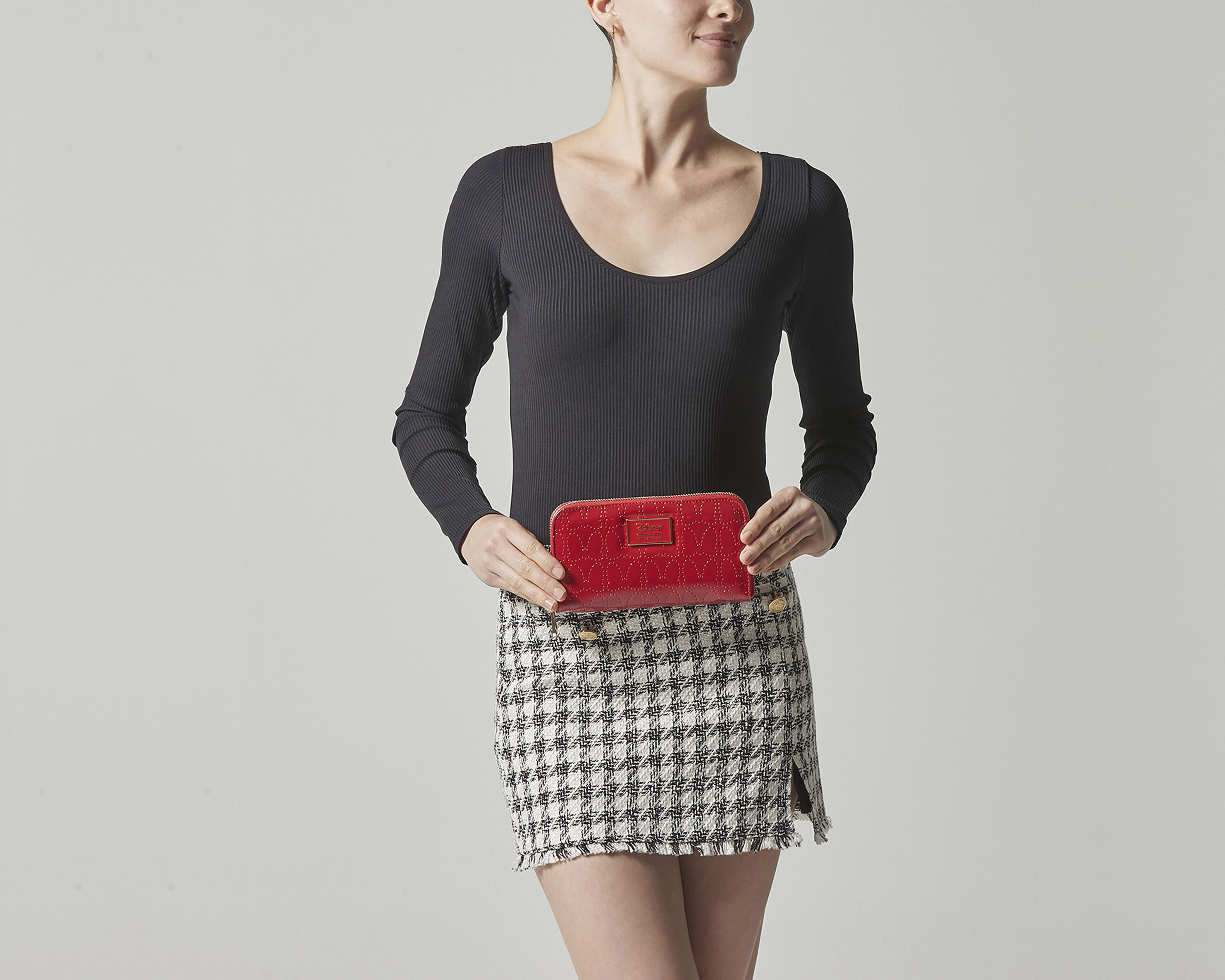 Foto 5 | Cartera para Mujer W Capsule Disney Minnie Mouse Roja