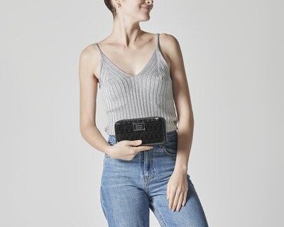Foto 5 | Cartera para Mujer W Capsule Negra