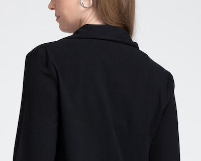 Foto 5 | Blazer de Algodón Negro Sahara para Mujer
