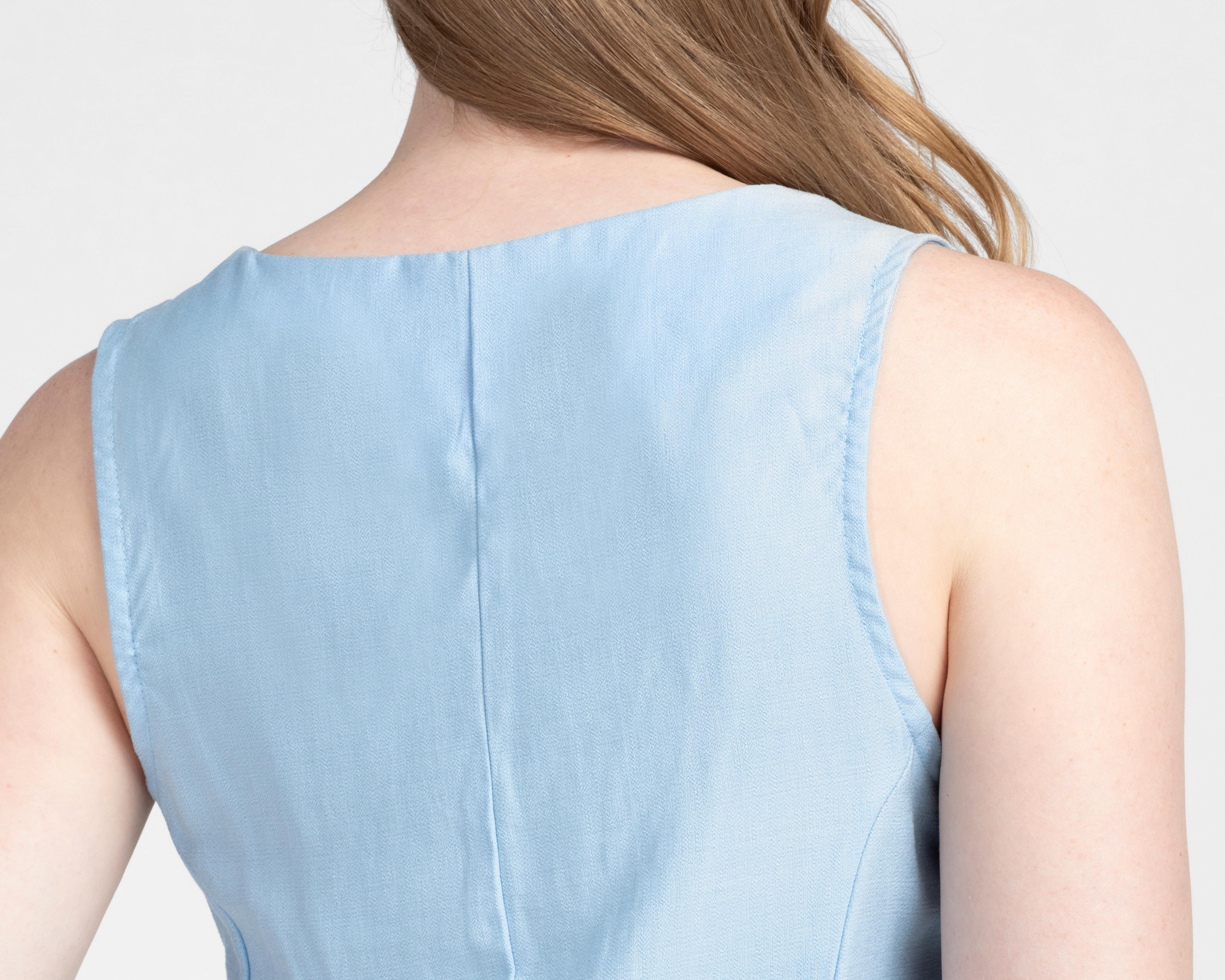 Foto 5 | Chaleco Azul Sahara para Mujer