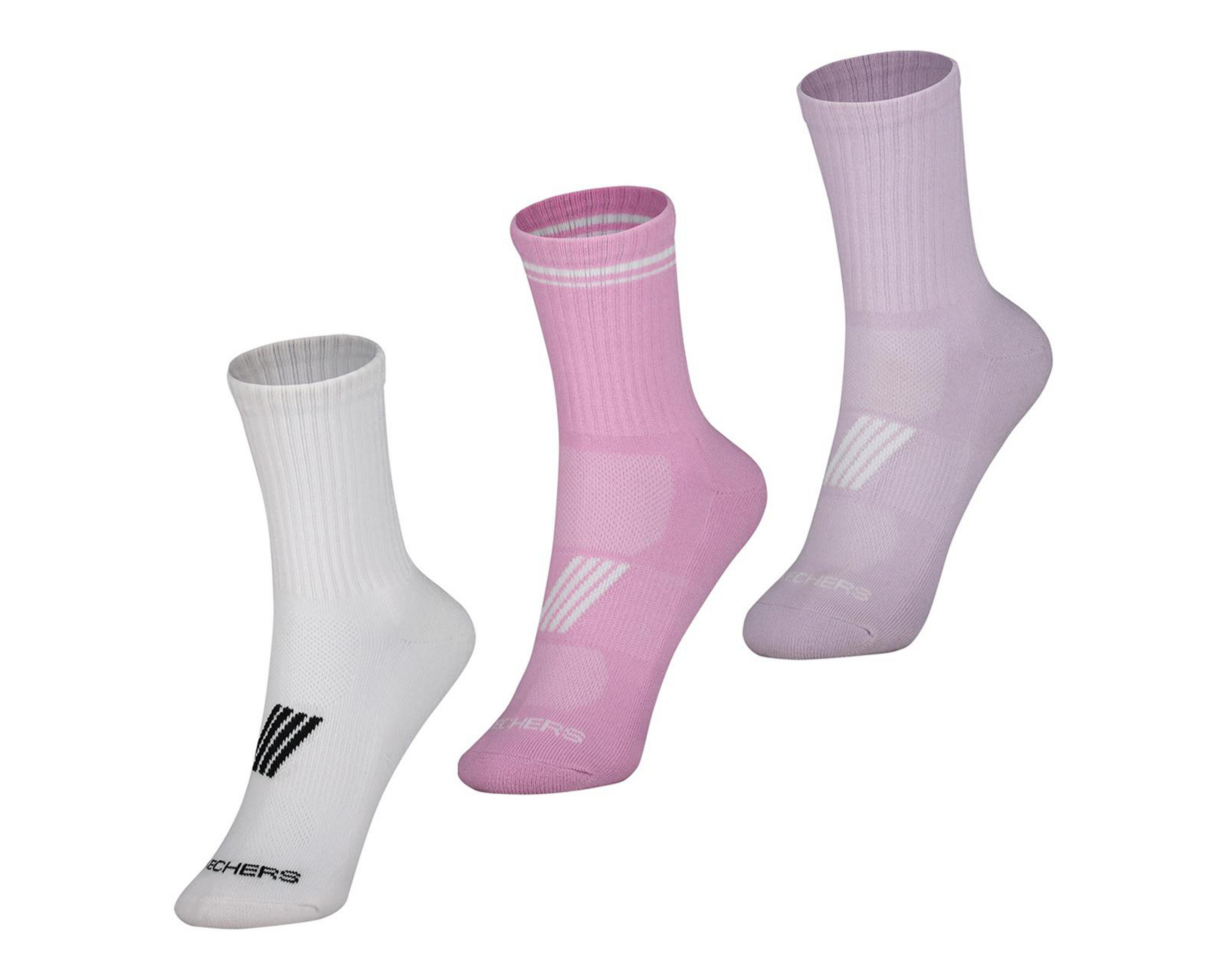 Calcetas Deportivas Skechers para Mujer 3 Pares