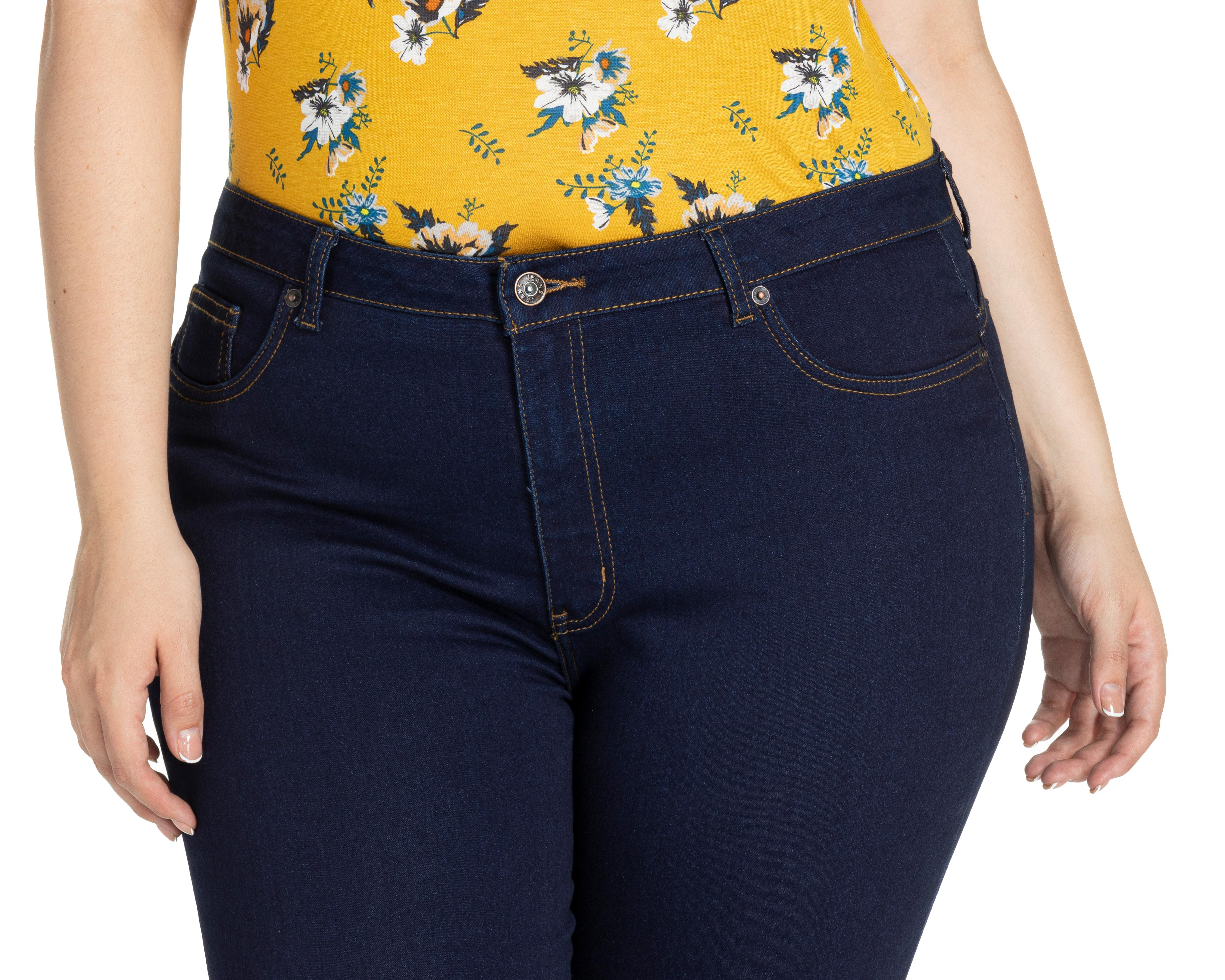 Foto 4 | Jeans Spiral Skinny Tiro Medio