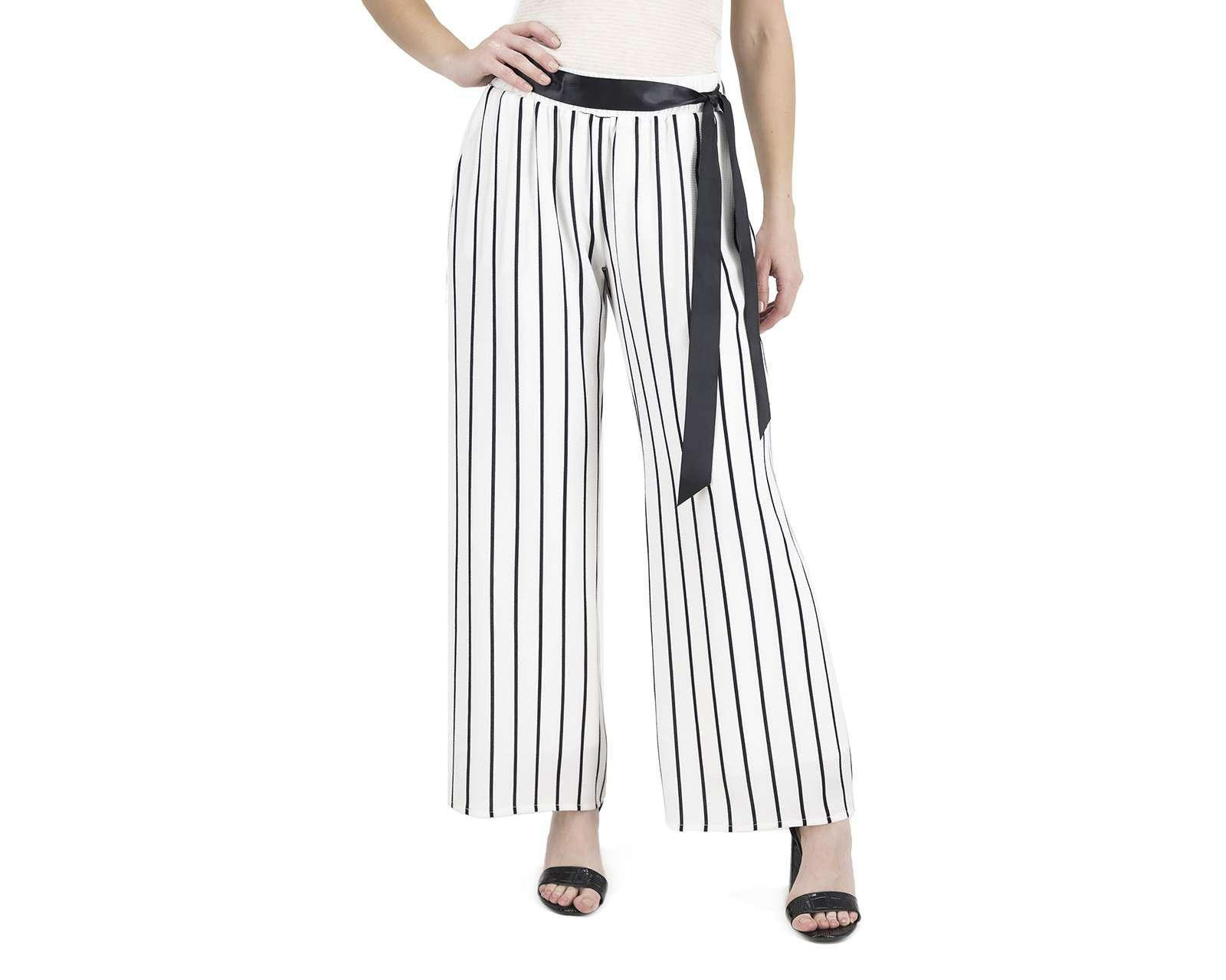 Foto 1 | Pantalón Ancho Sahara a Rayas