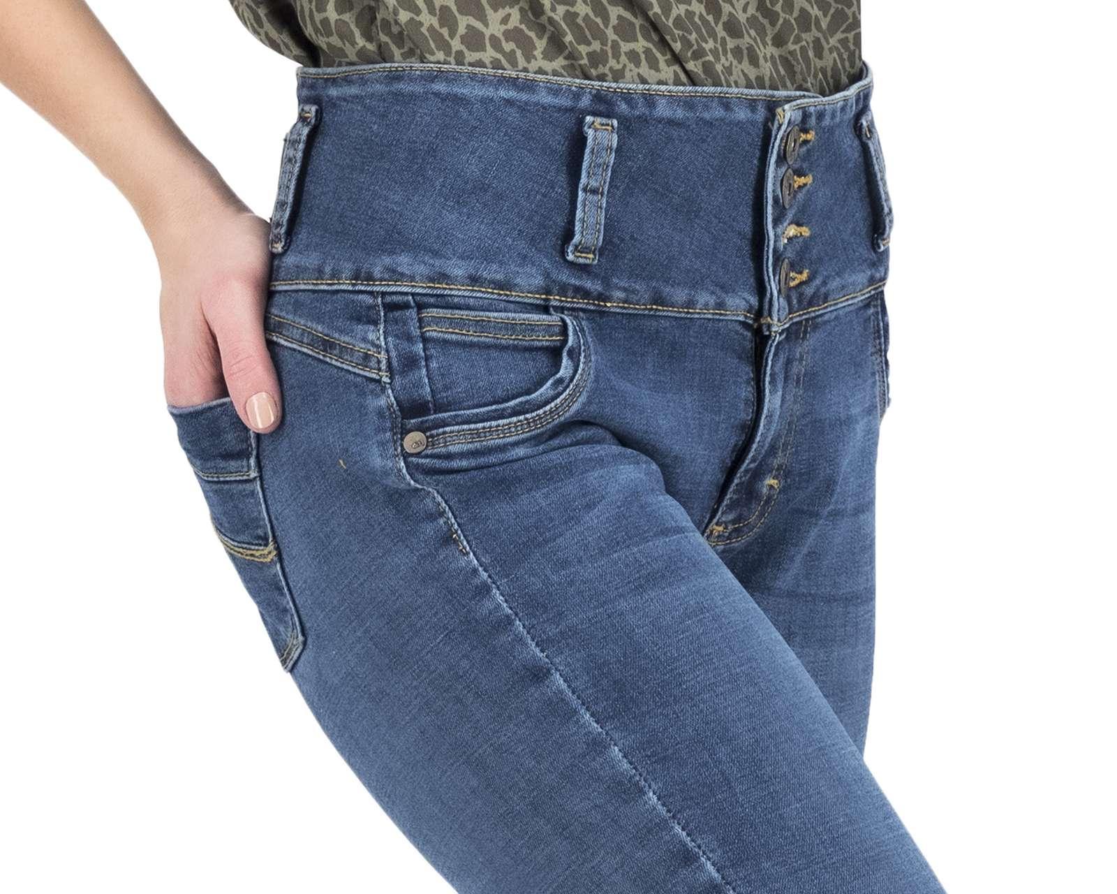 Foto 8 pulgar | Jeans Lee Skinny Deslavados