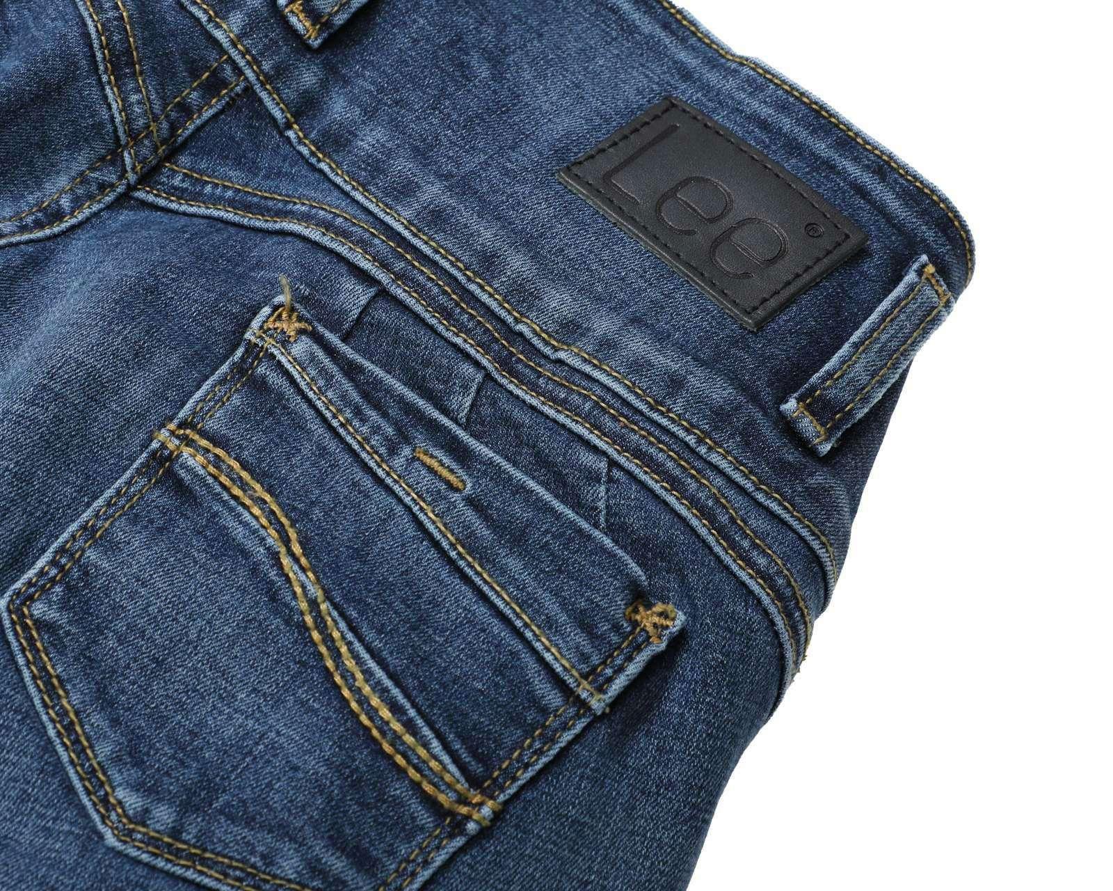 Foto 9 pulgar | Jeans Lee Skinny Deslavados