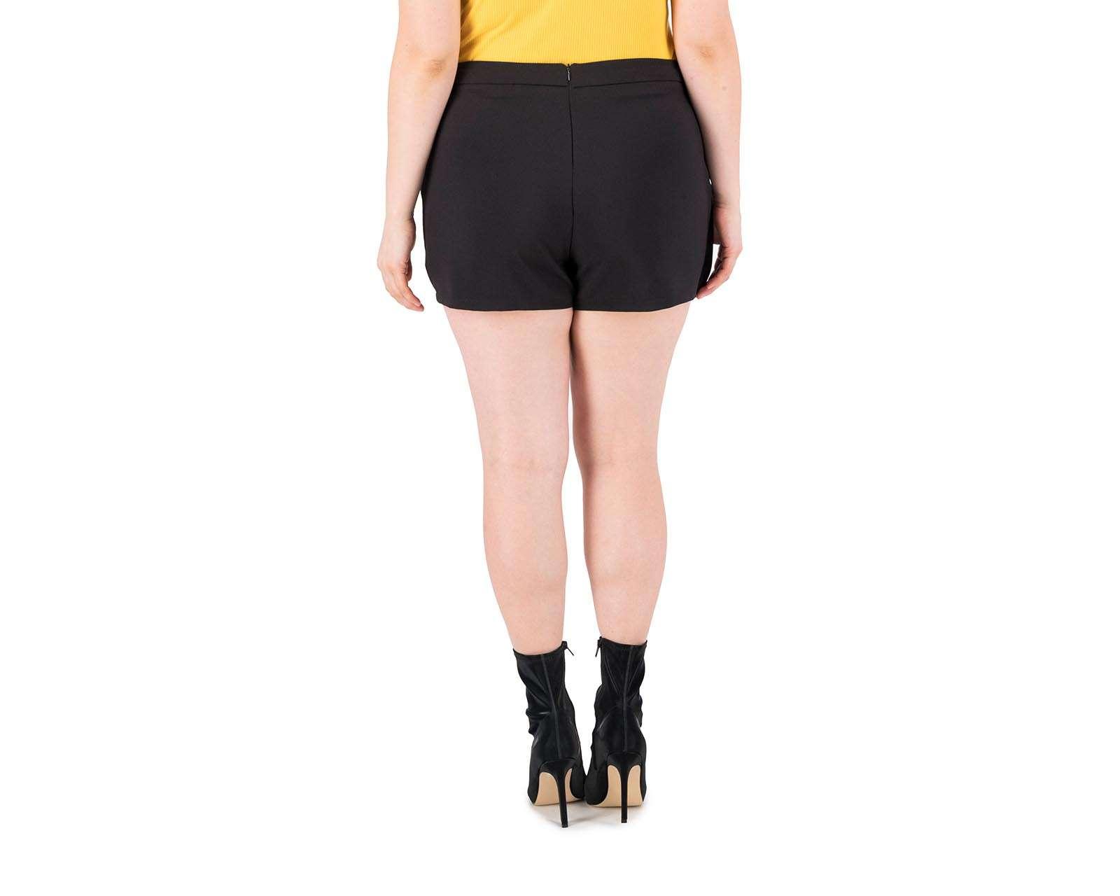 Foto 6 | Short Falda Thinner Negra