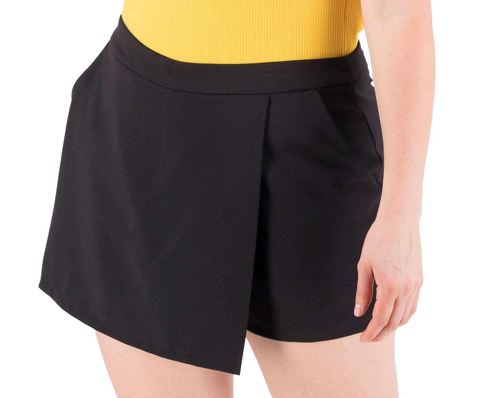 Foto 8 | Short Falda Thinner Negra