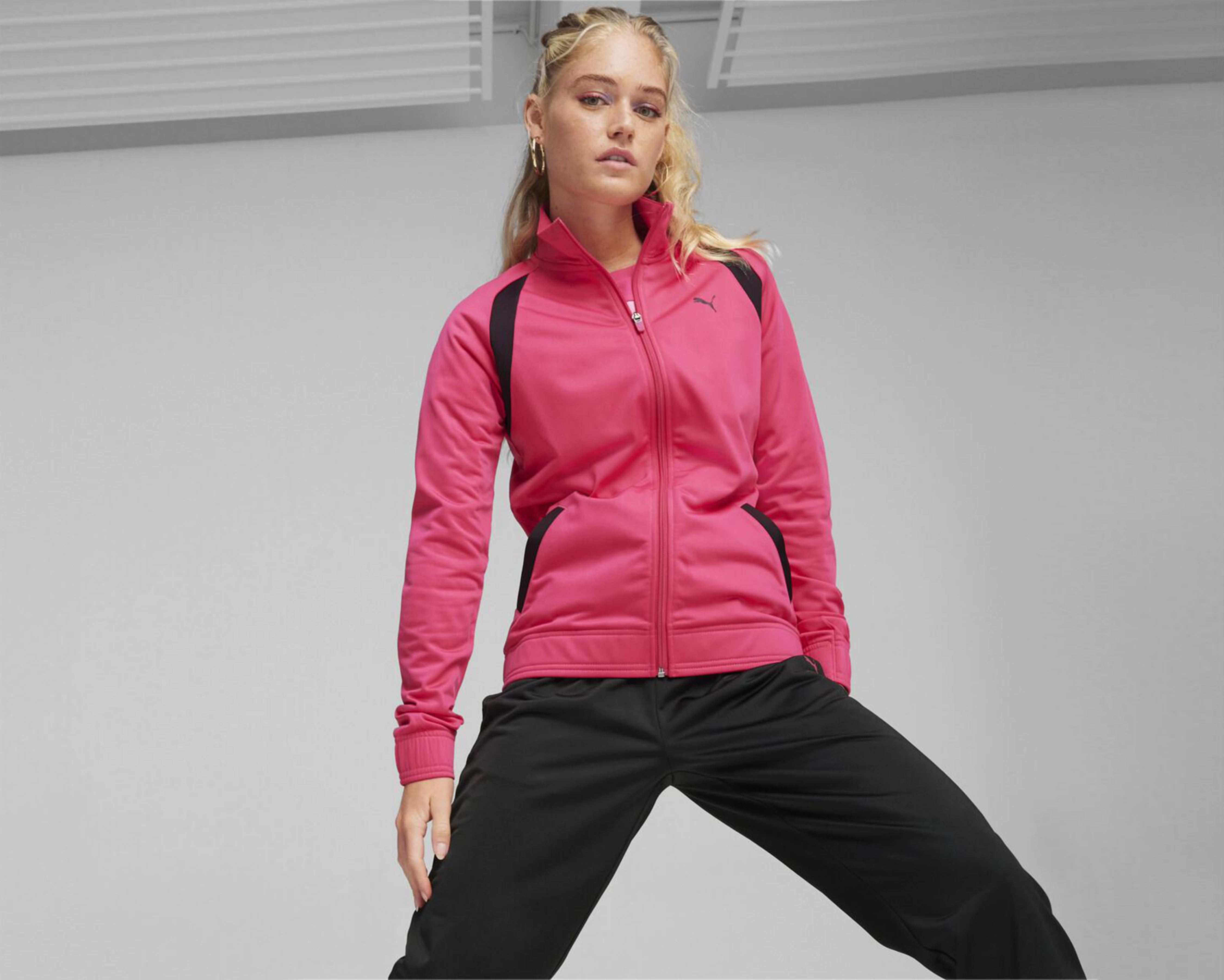 Foto 3 | Pants y Chamarra de Entrenamiento Puma para Mujer