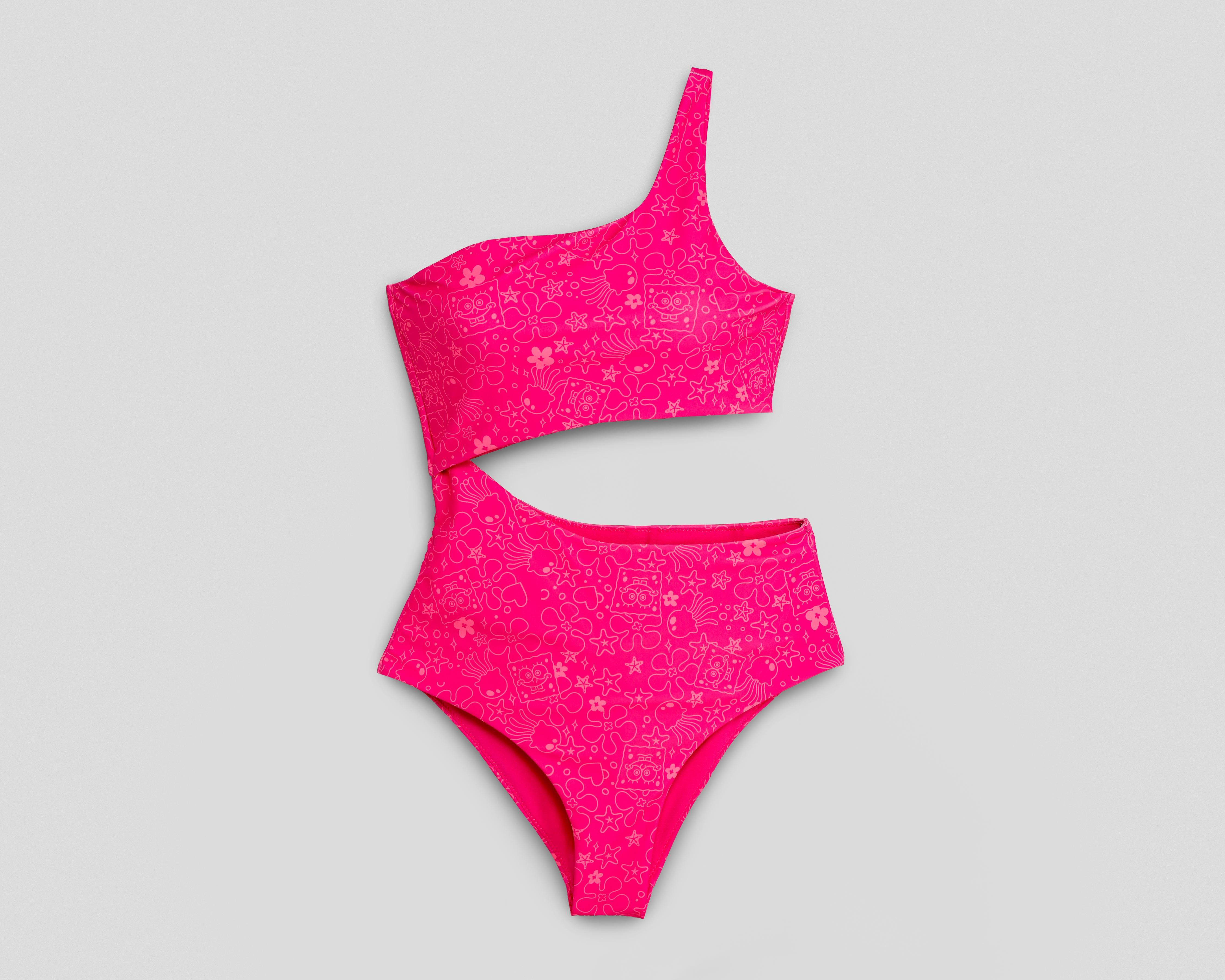Foto 1 | Trikini Bob Esponja Estampado para Mujer